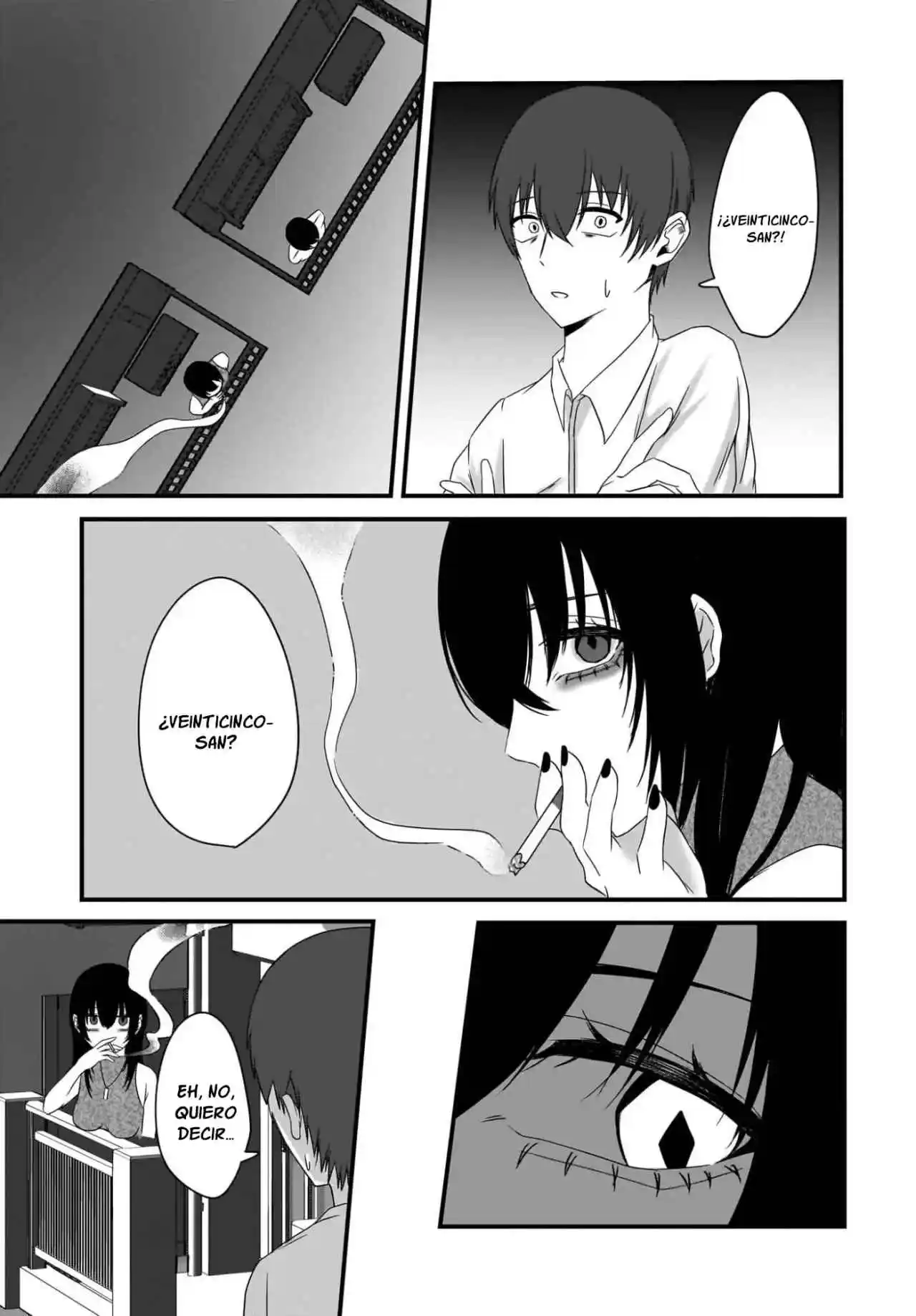 OMOI TABACO WO SUTTERU FUKENKOUSOU NA TOSHIUE BIJIN TO DORODORO NO KANKEI NI NATTEITA HANASHI capítulo 1 página 17