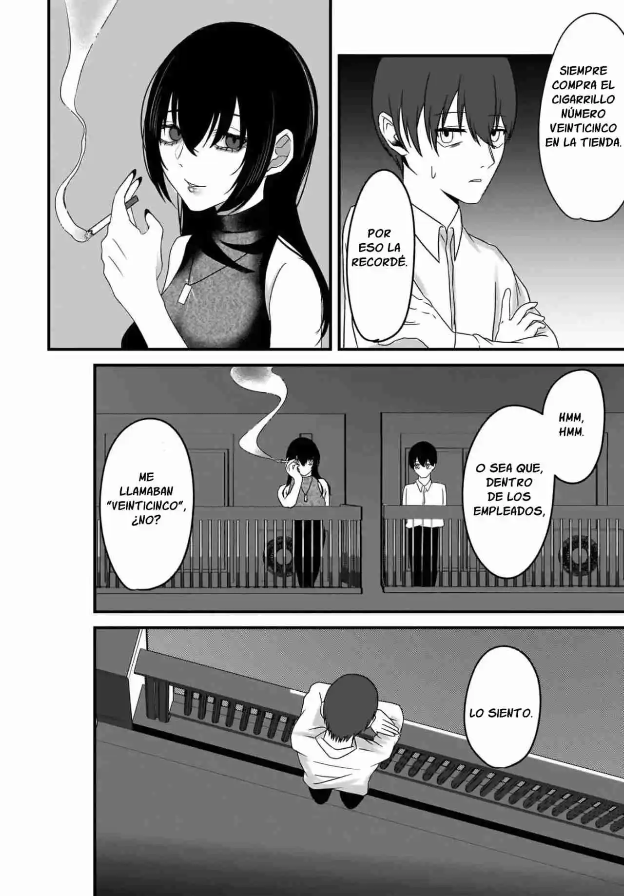 OMOI TABACO WO SUTTERU FUKENKOUSOU NA TOSHIUE BIJIN TO DORODORO NO KANKEI NI NATTEITA HANASHI capítulo 1 página 18