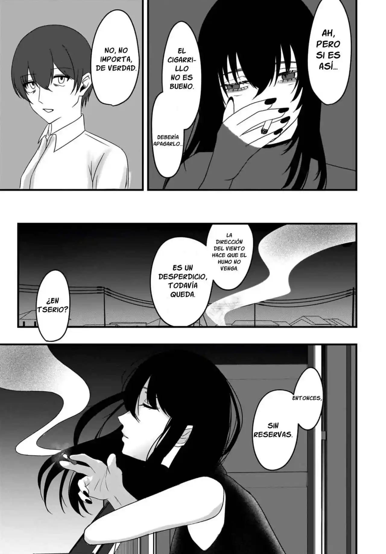 OMOI TABACO WO SUTTERU FUKENKOUSOU NA TOSHIUE BIJIN TO DORODORO NO KANKEI NI NATTEITA HANASHI capítulo 1 página 23