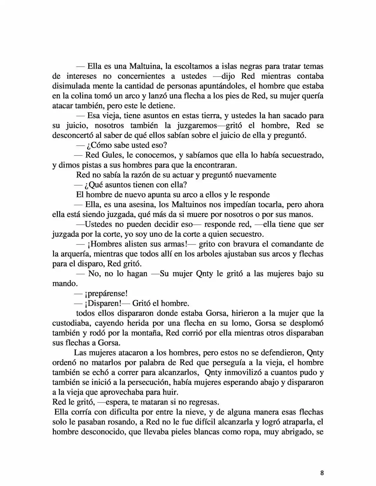 On The Other Side Of The Lake: Immersed. (Novela) - Capítulo 12 - Página 8 - LectorTMOo