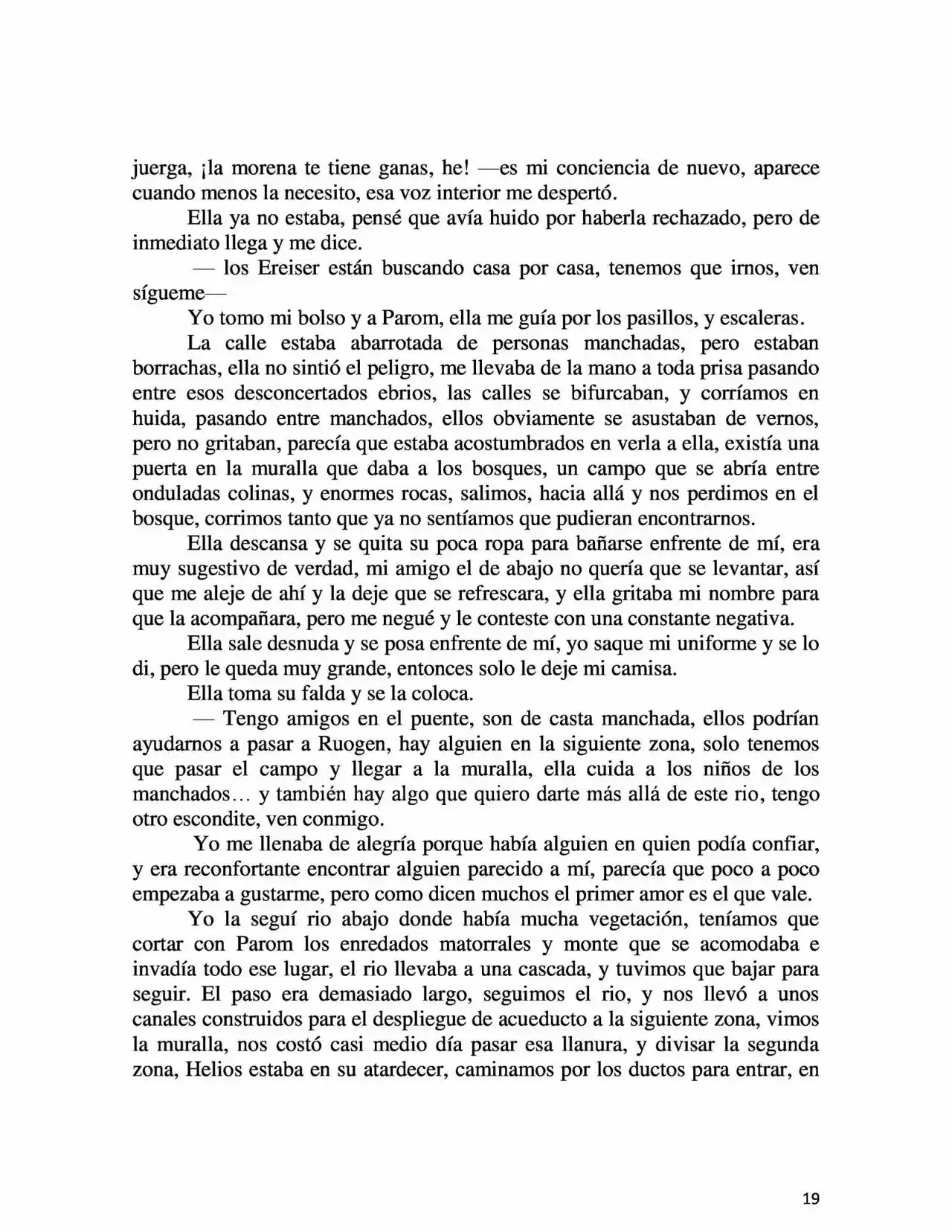 On The Other Side Of The Lake: Immersed. (Novela) - Capítulo 12 - Página 19 - LectorTMOo