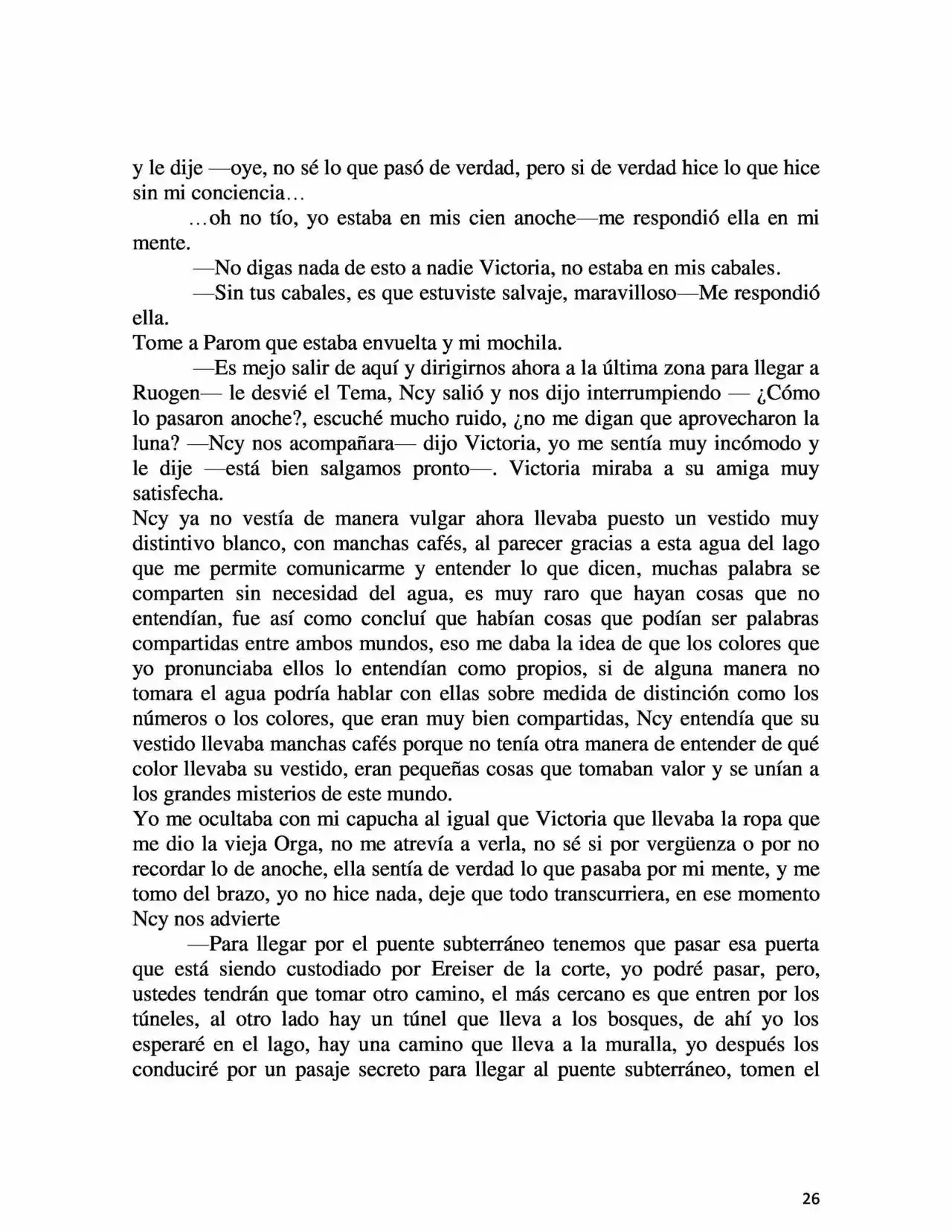 On The Other Side Of The Lake: Immersed. (Novela) - Capítulo 12 - Página 26 - LectorTMOo