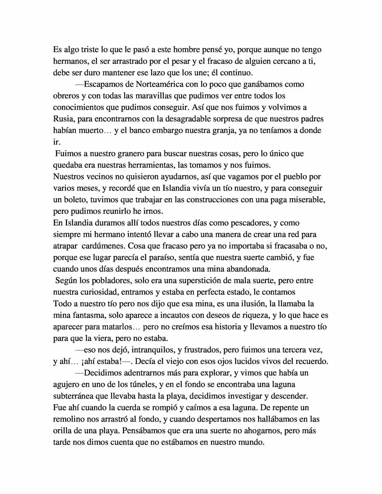 On The Other Side Of The Lake: Immersed. (Novela) - Capítulo 2 - Página 8 - LectorTMOo