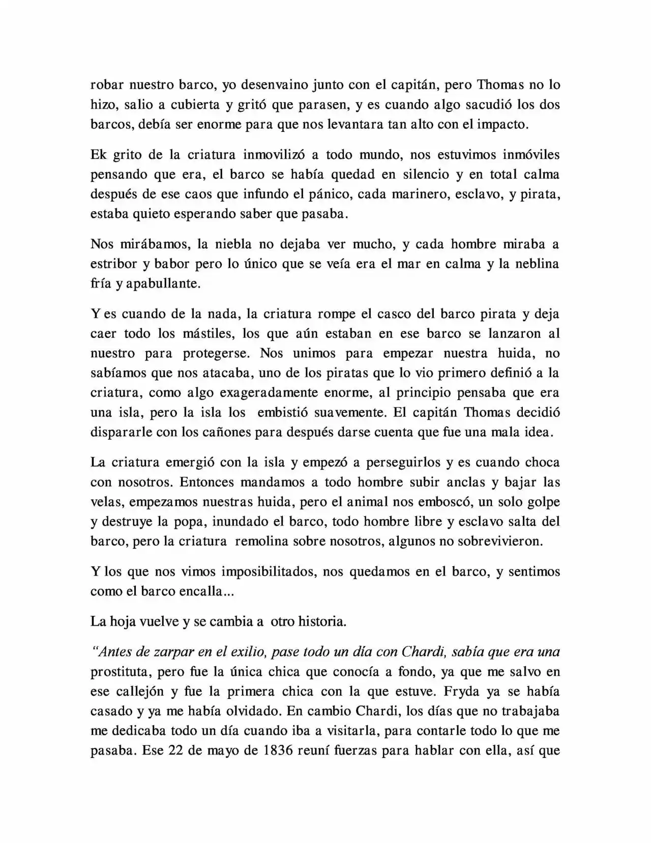 On The Other Side Of The Lake: Immersed. (Novela) - Capítulo 32 - Página 5 - LectorTMOo