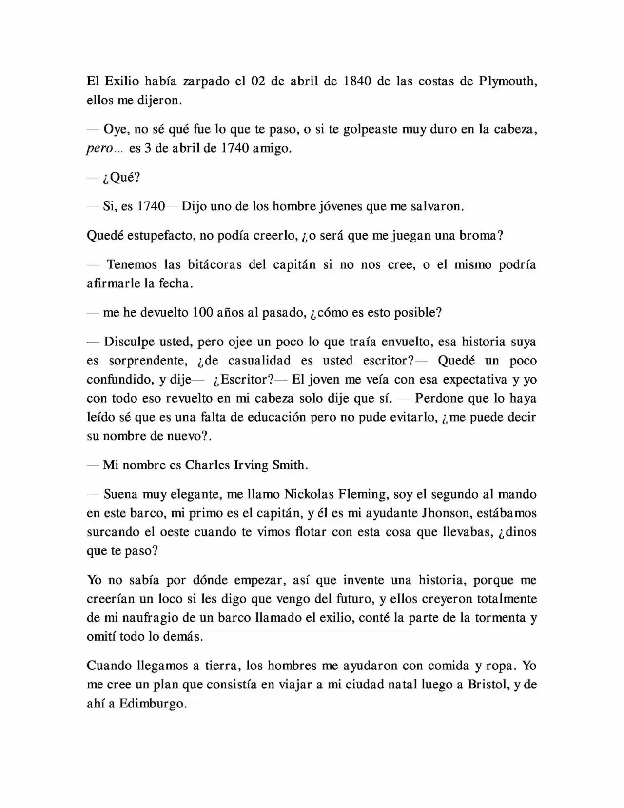 On The Other Side Of The Lake: Immersed. (Novela) - Capítulo 35 - Página 4 - LectorTMOo