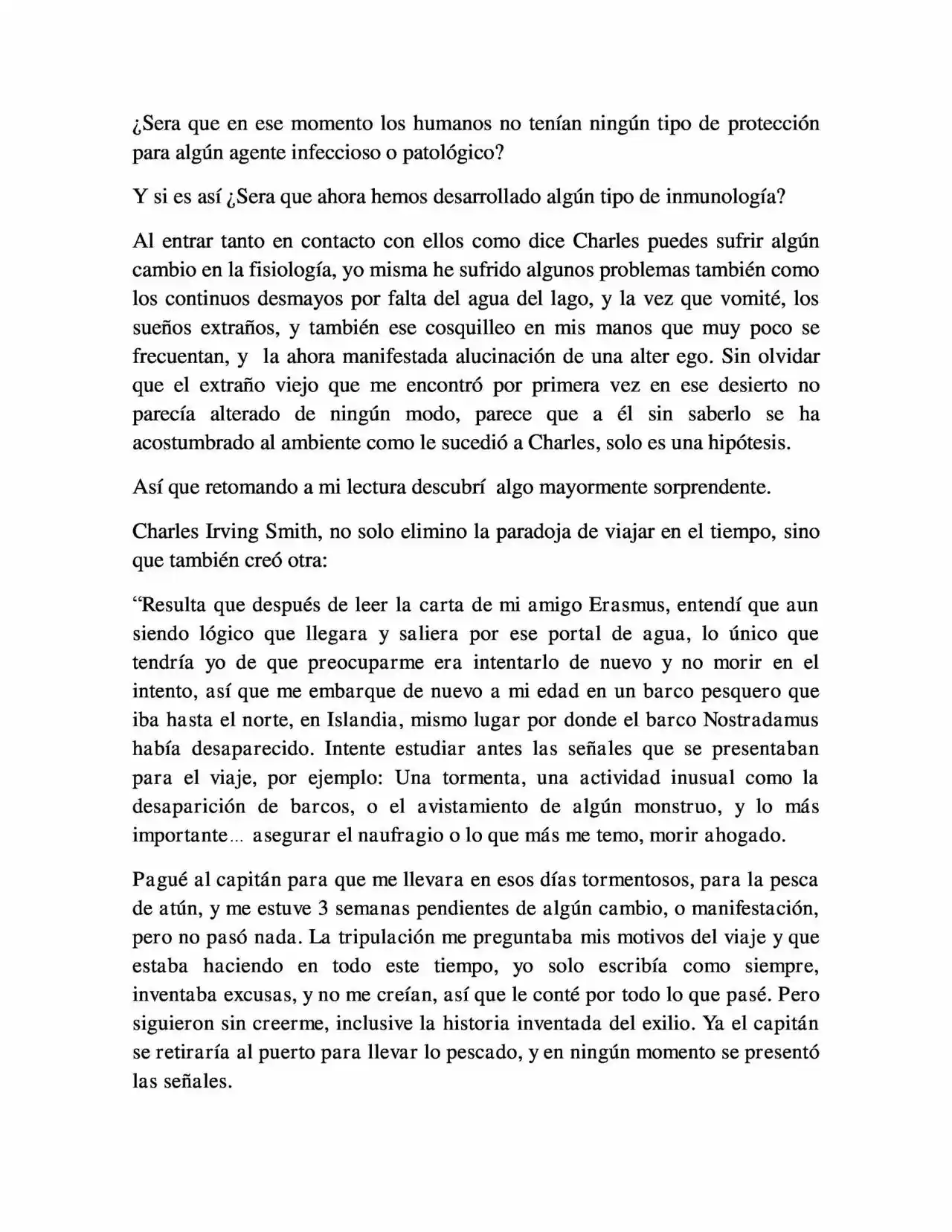 On The Other Side Of The Lake: Immersed. (Novela) - Capítulo 37 - Página 4 - LectorTMOo