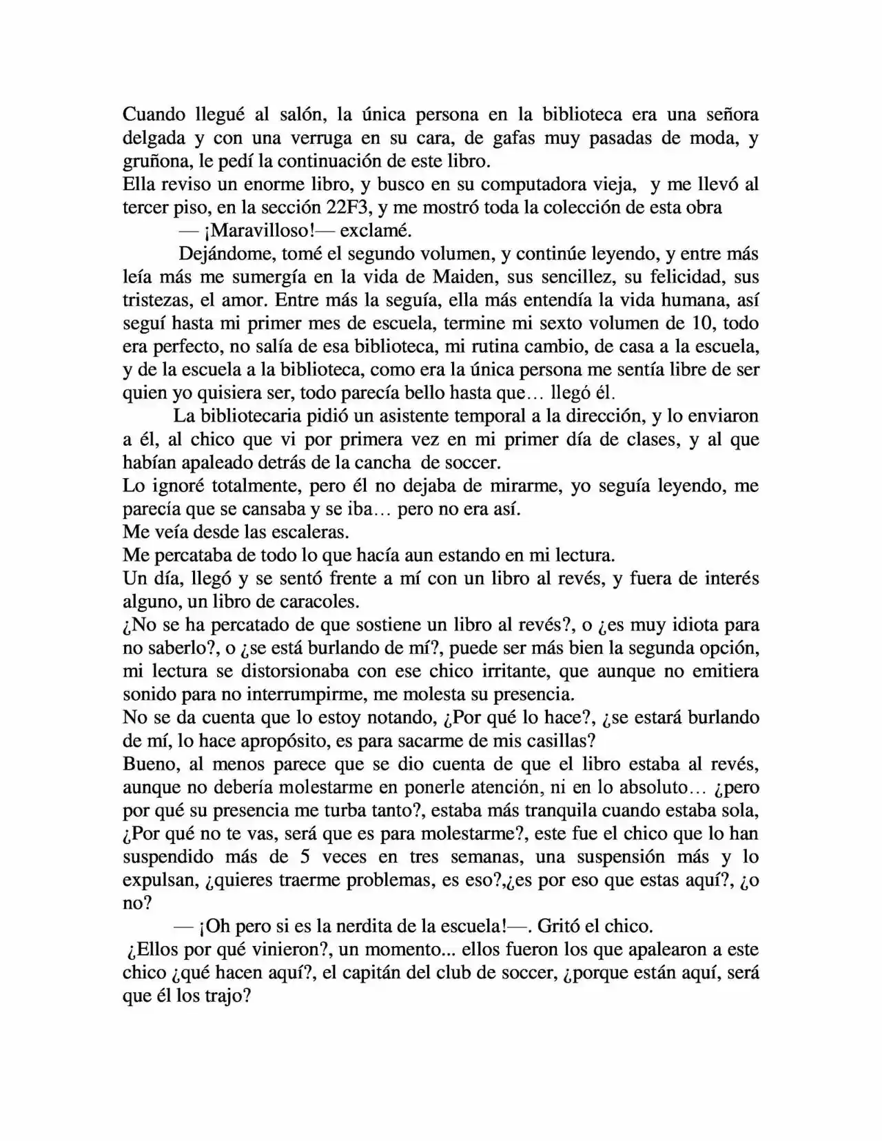 On The Other Side Of The Lake: Immersed. (Novela) - Capítulo 4.50 - Página 6 - LectorTMOo