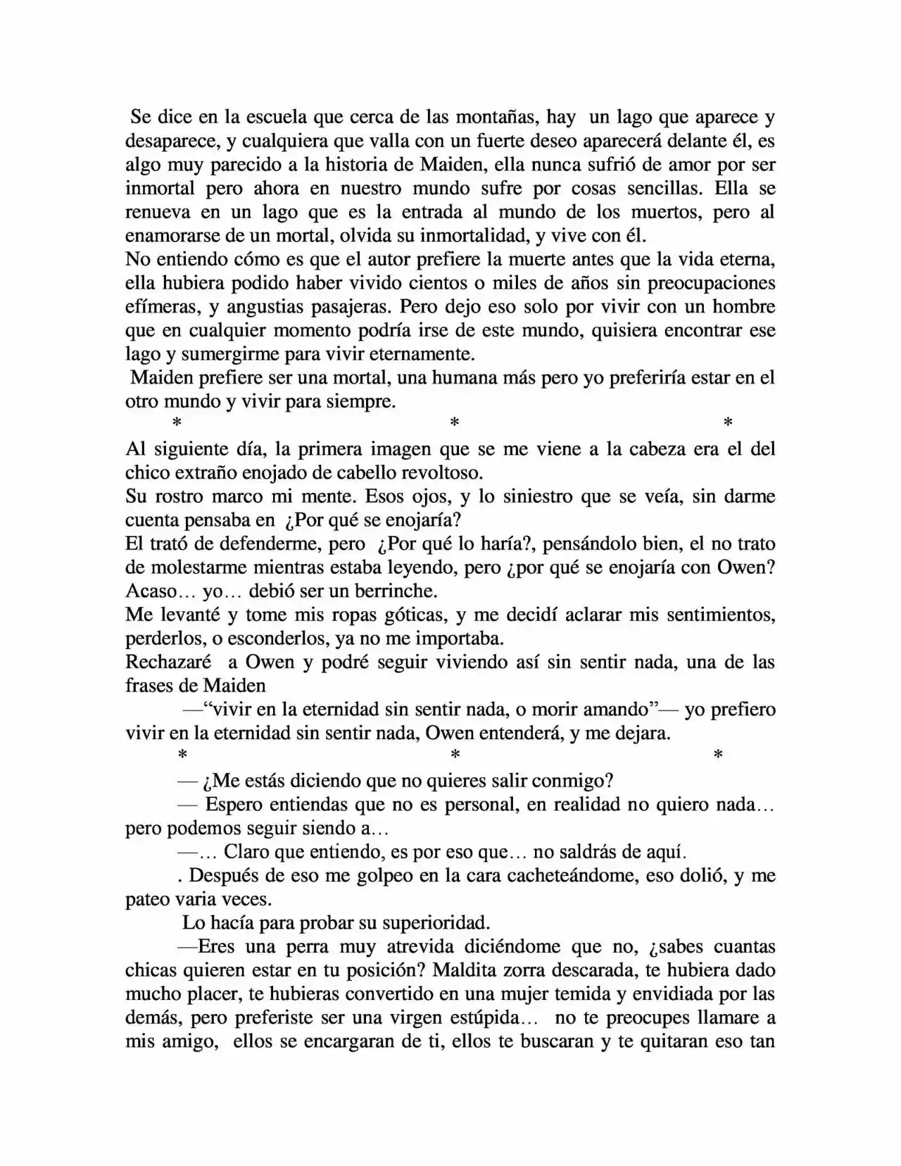 On The Other Side Of The Lake: Immersed. (Novela) - Capítulo 4.50 - Página 8 - LectorTMOo