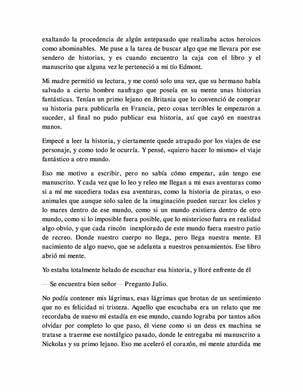 On The Other Side Of The Lake: Immersed. (Novela) - Capítulo 41 - Página 5 - LectorTMOo