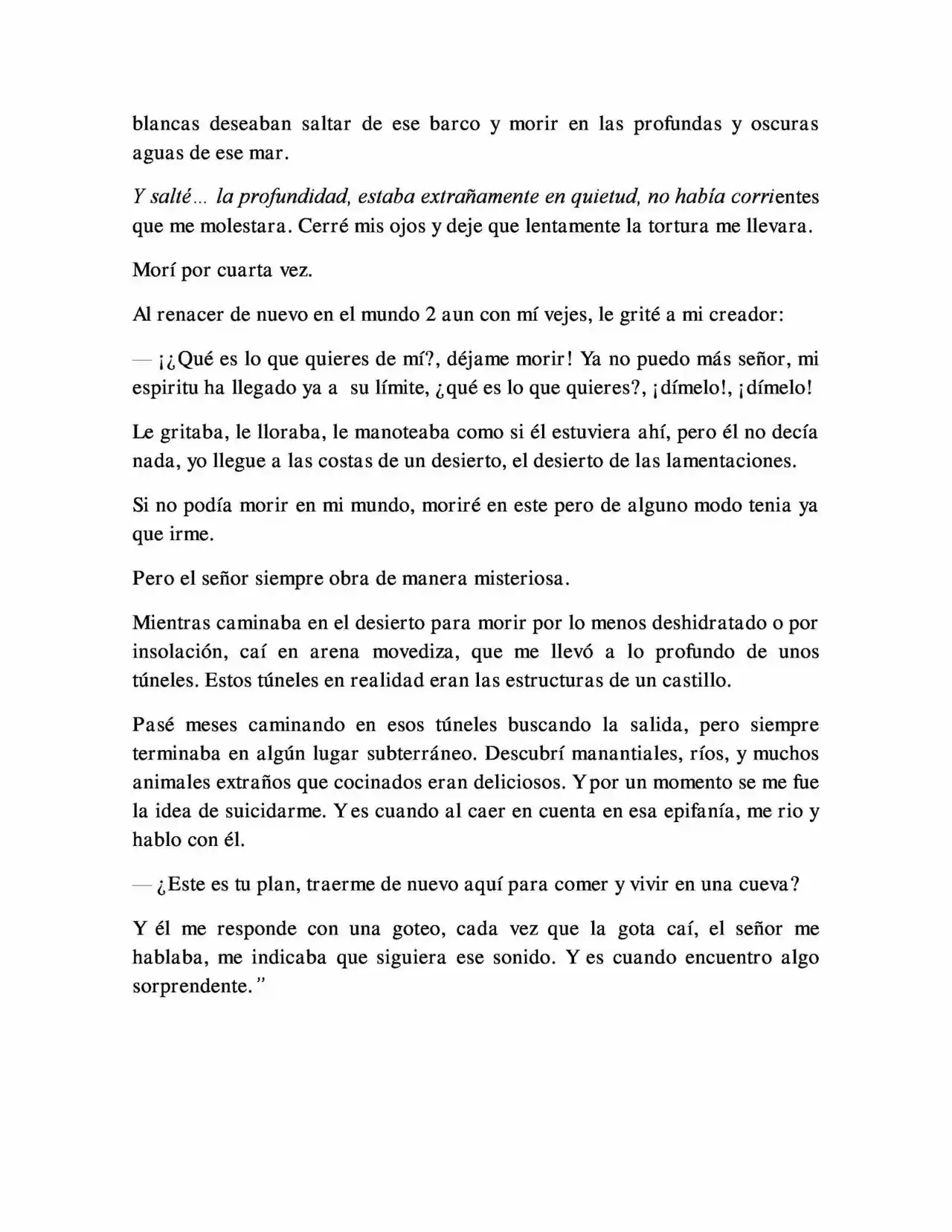 On The Other Side Of The Lake: Immersed. (Novela) - Capítulo 43 - Página 4 - LectorTMOo
