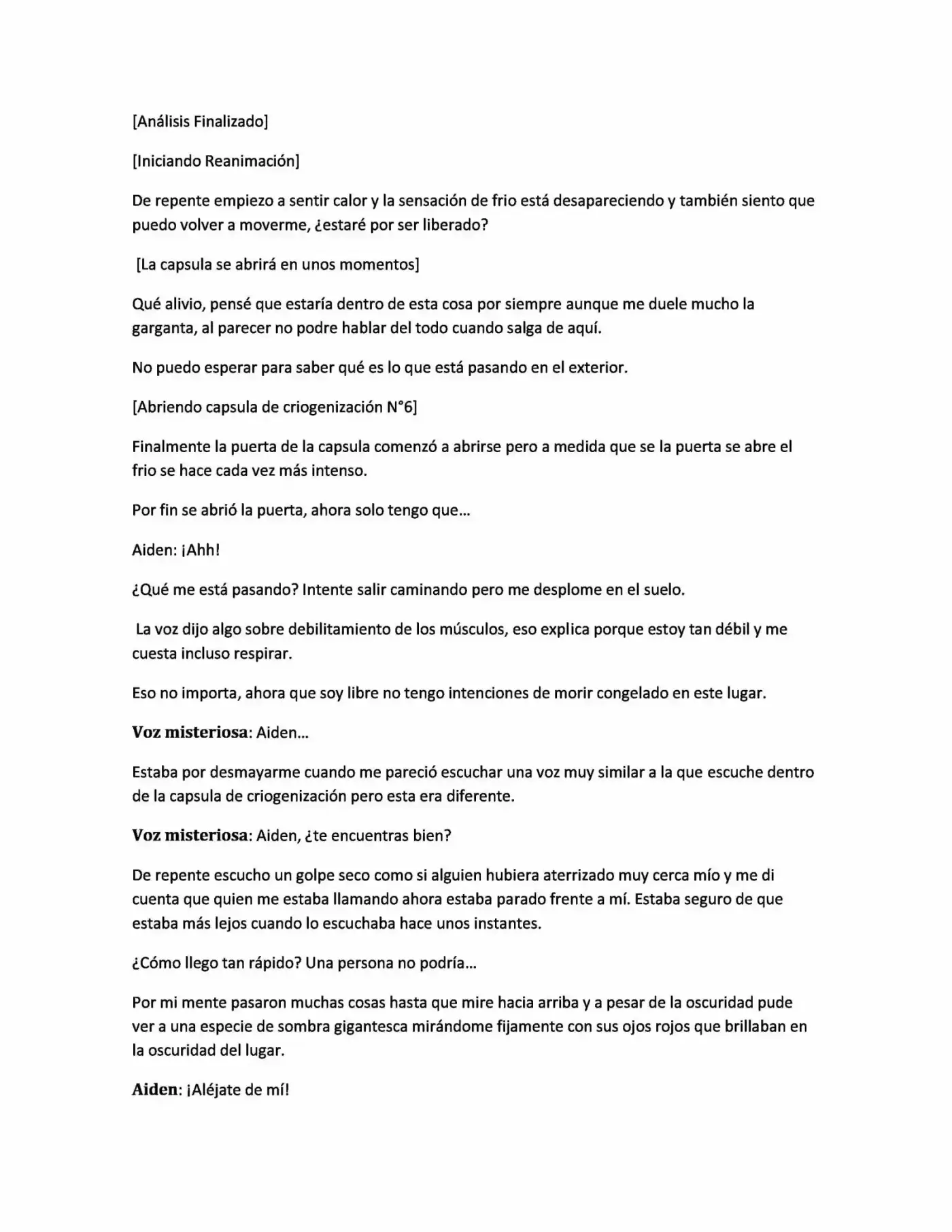 ONE AGAINST A WORLD (Novela) - Capítulo 1 - Página 3 - LectorTMOo