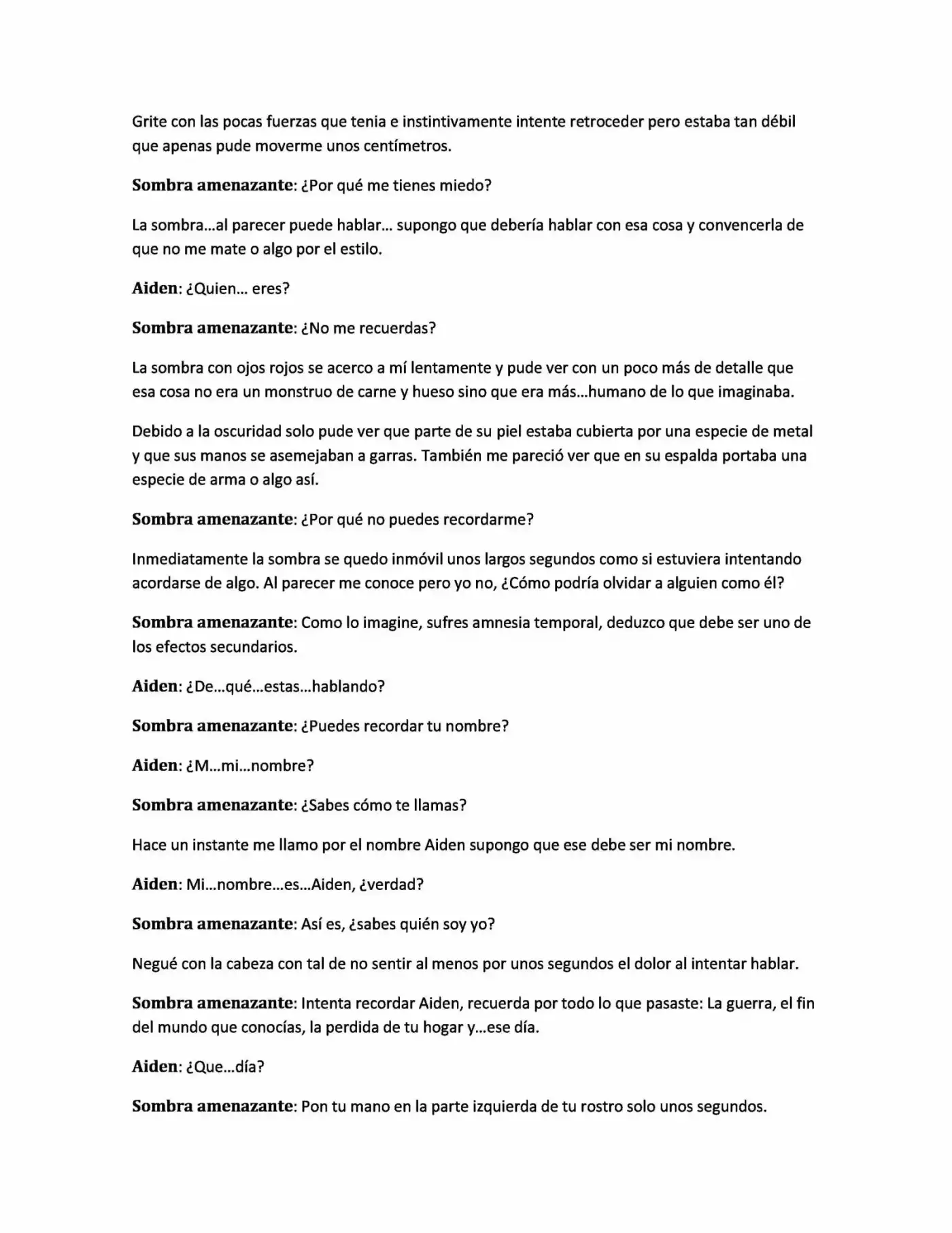 ONE AGAINST A WORLD (Novela) - Capítulo 1 - Página 4 - LectorTMOo