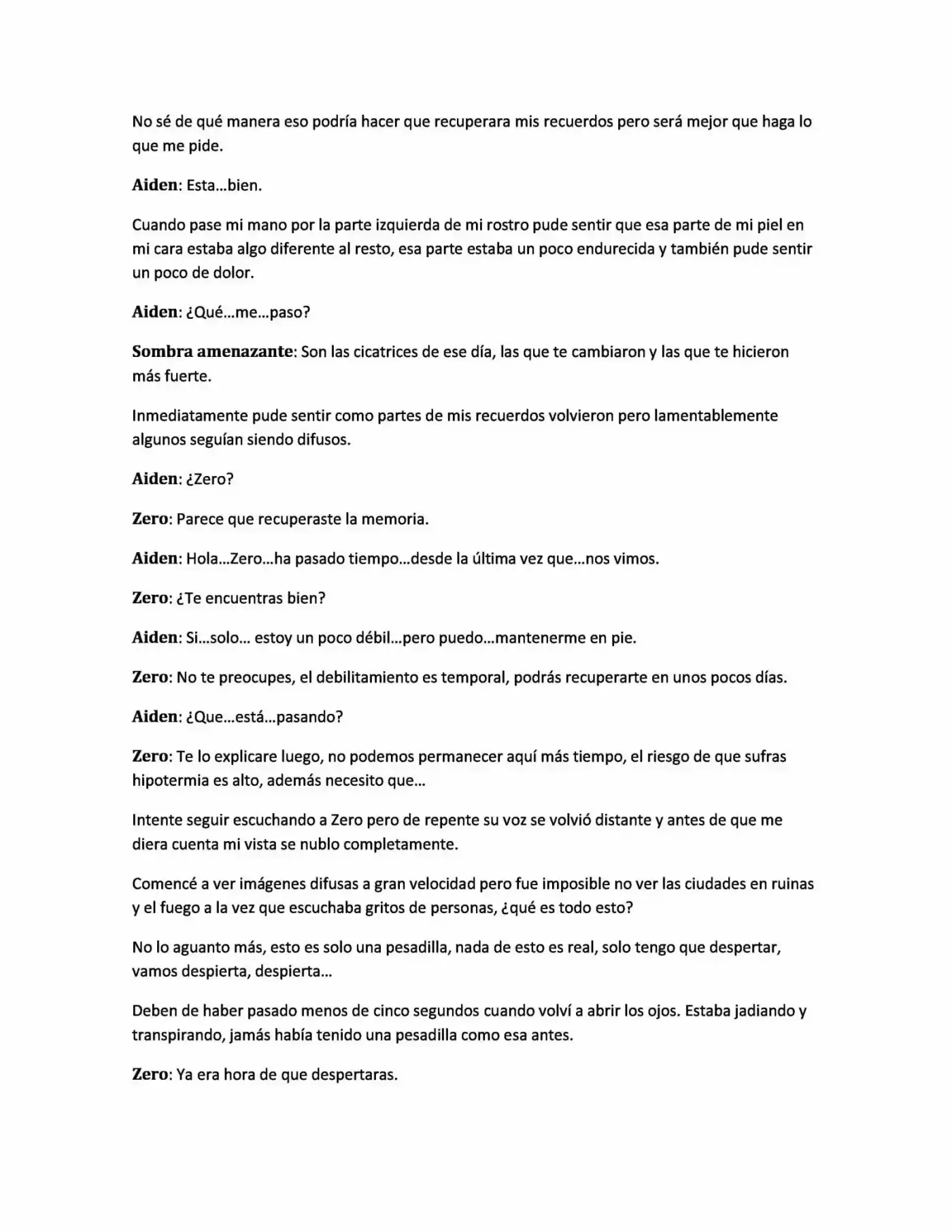 ONE AGAINST A WORLD (Novela) - Capítulo 1 - Página 5 - LectorTMOo