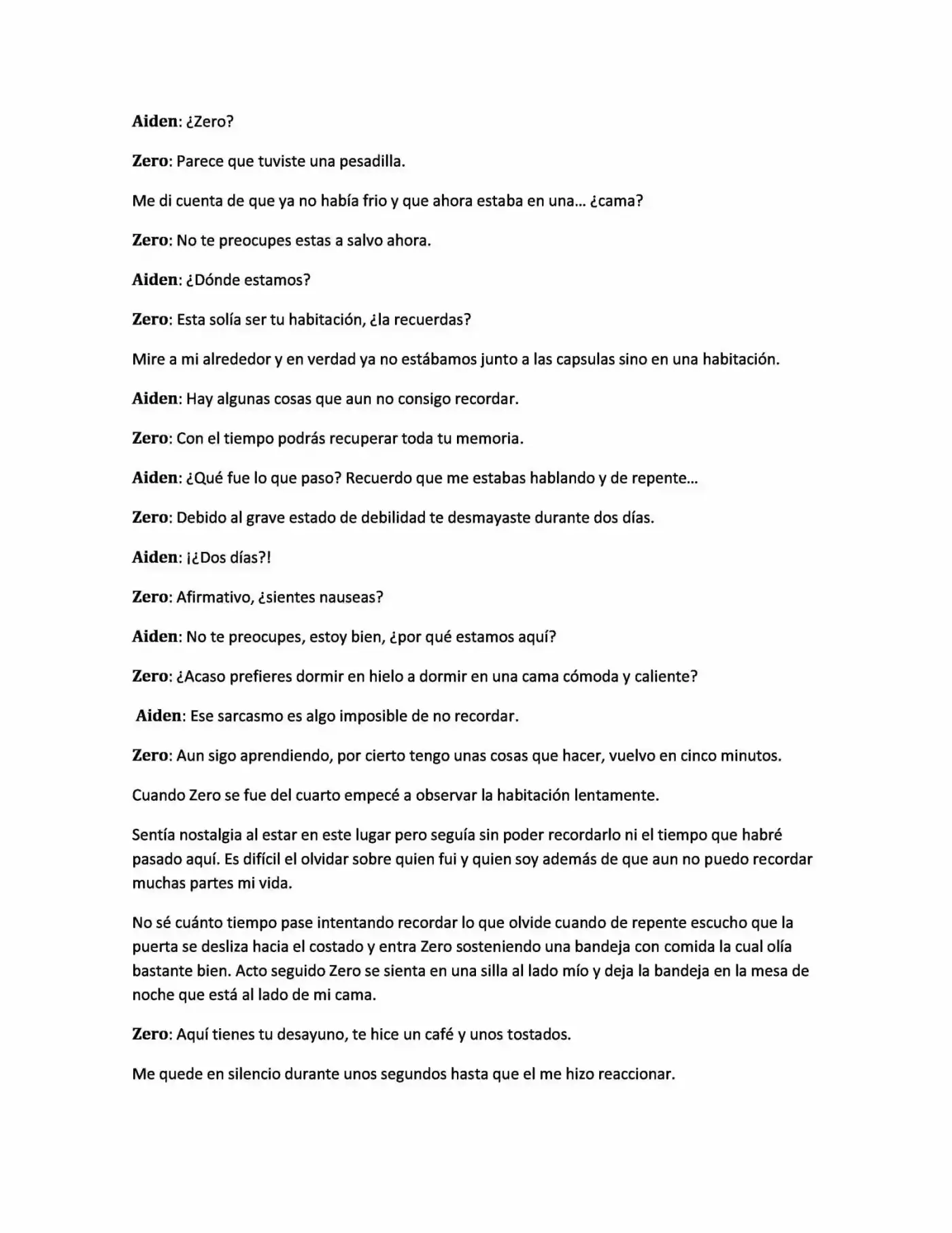 ONE AGAINST A WORLD (Novela) - Capítulo 1 - Página 6 - LectorTMOo