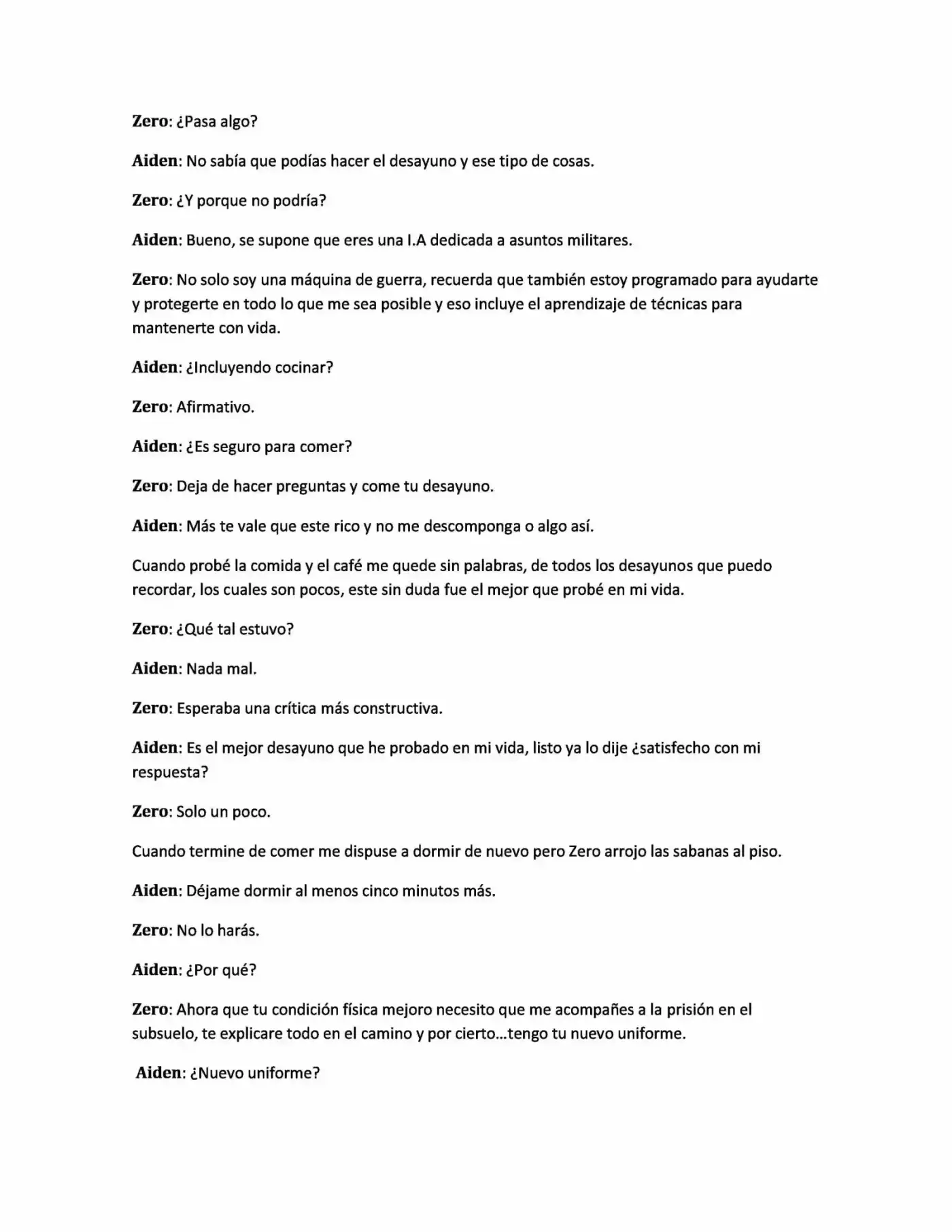ONE AGAINST A WORLD (Novela) - Capítulo 1 - Página 7 - LectorTMOo