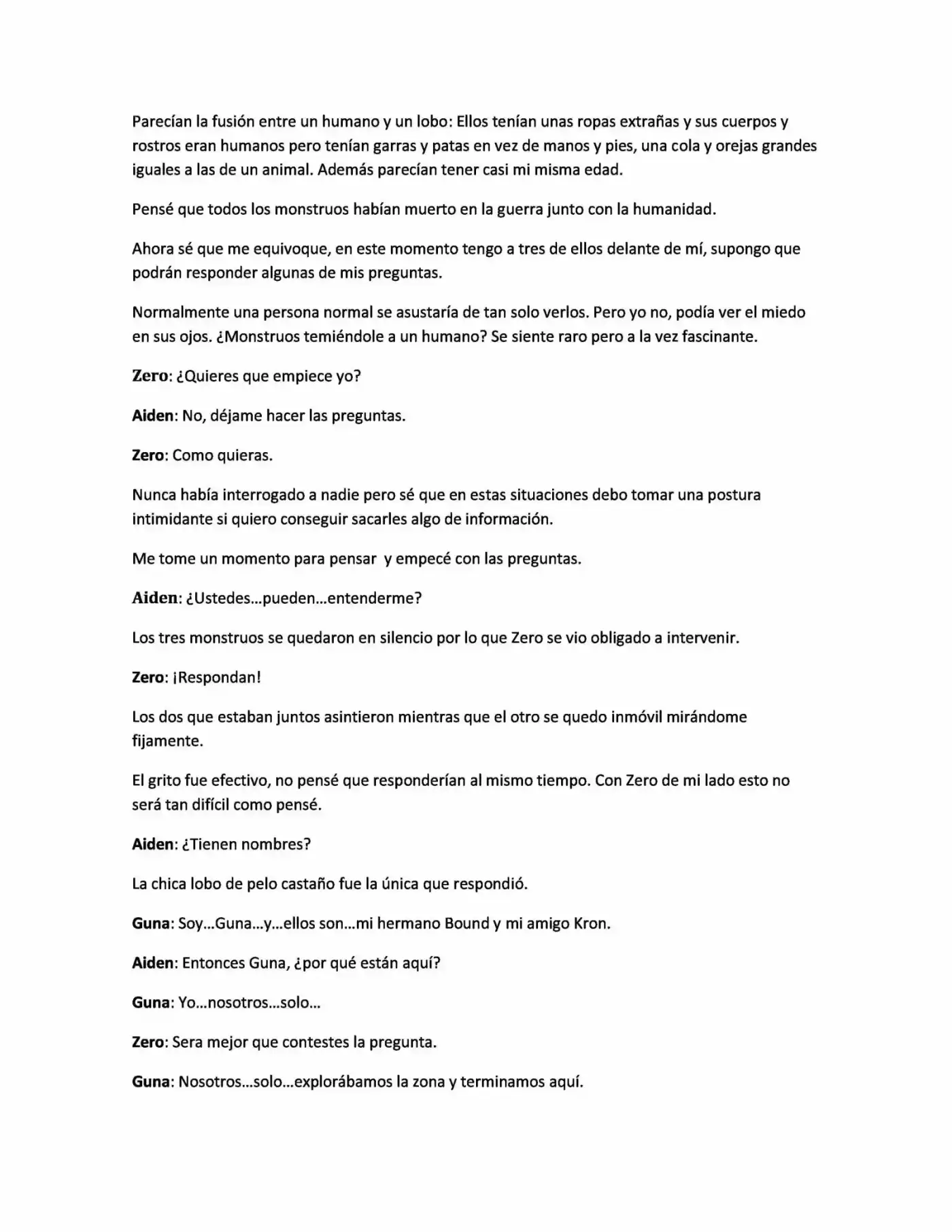 ONE AGAINST A WORLD (Novela) - Capítulo 2 - Página 6 - LectorTMOo