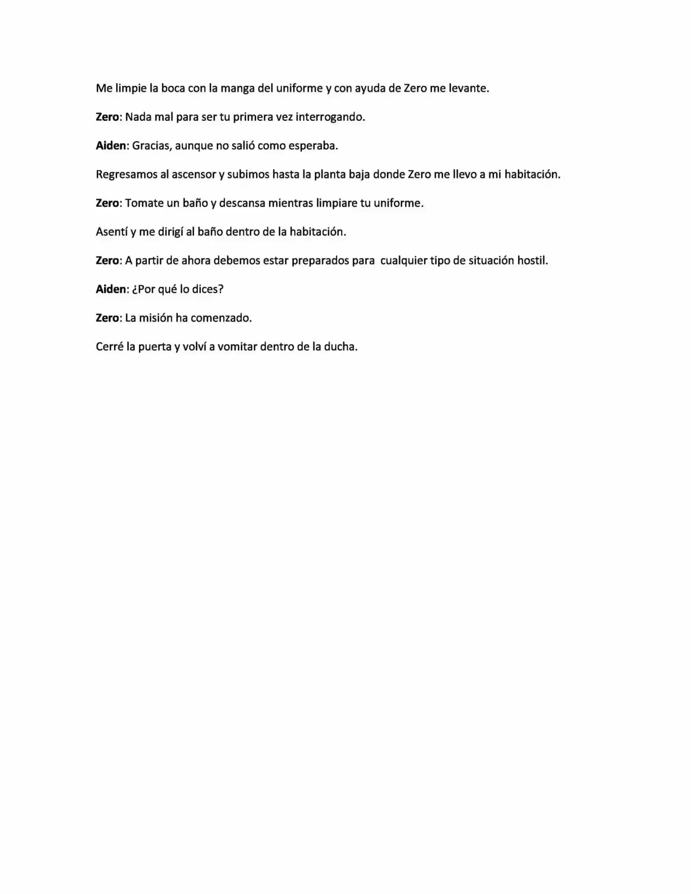 ONE AGAINST A WORLD (Novela) - Capítulo 2 - Página 11 - LectorTMOo