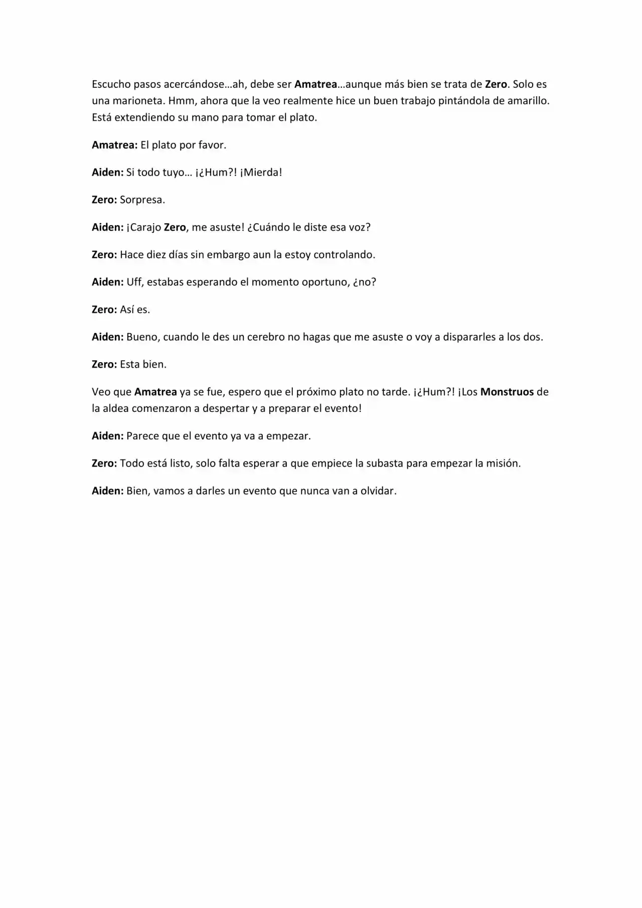 ONE AGAINST A WORLD (Novela) - Capítulo 26 - Página 4 - LectorTMOo