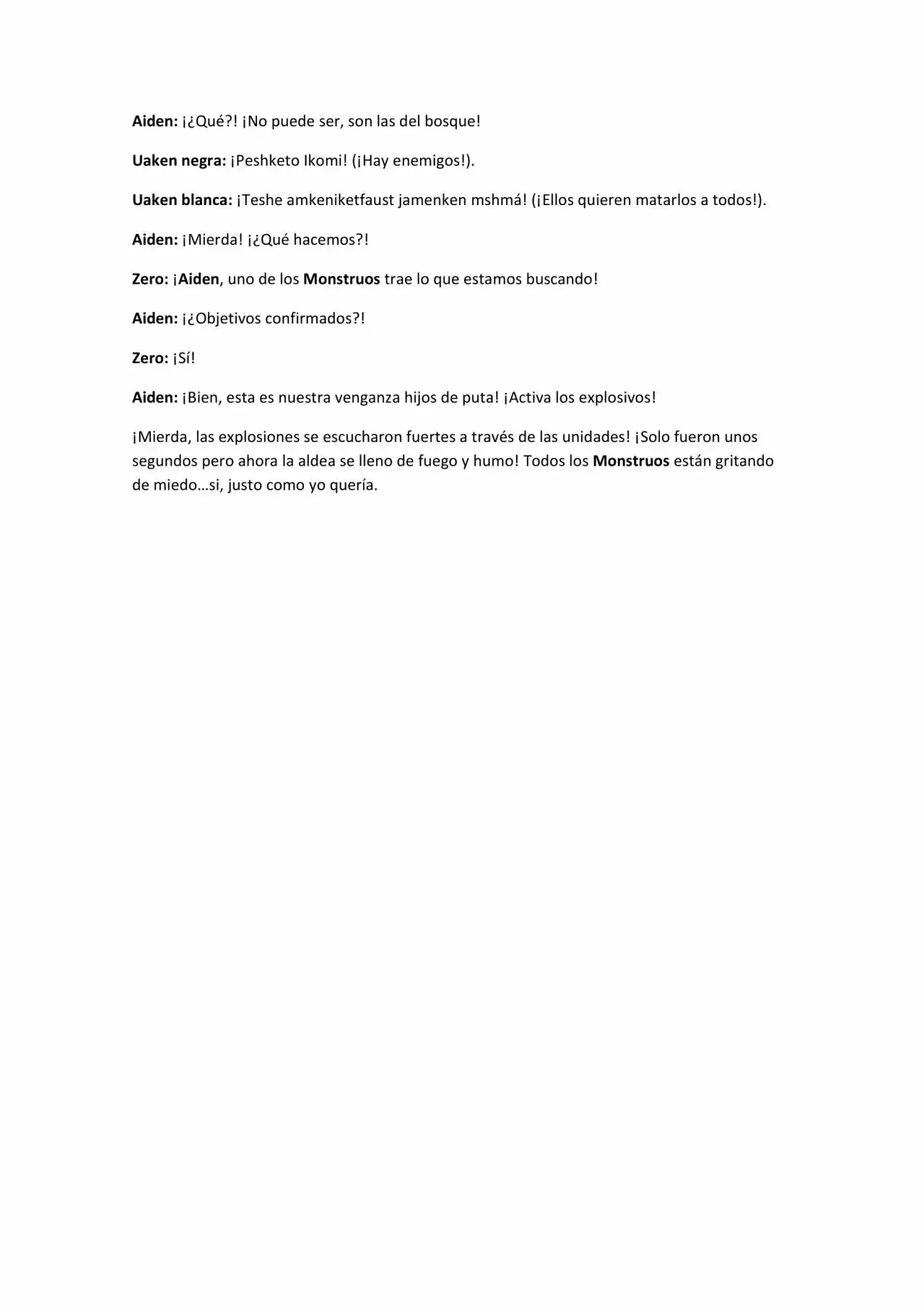 ONE AGAINST A WORLD (Novela) - Capítulo 29 - Página 4 - LectorTMOo