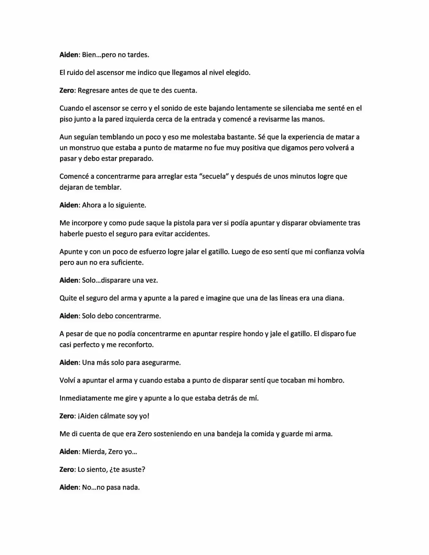 ONE AGAINST A WORLD (Novela) - Capítulo 3 - Página 4 - LectorTMOo