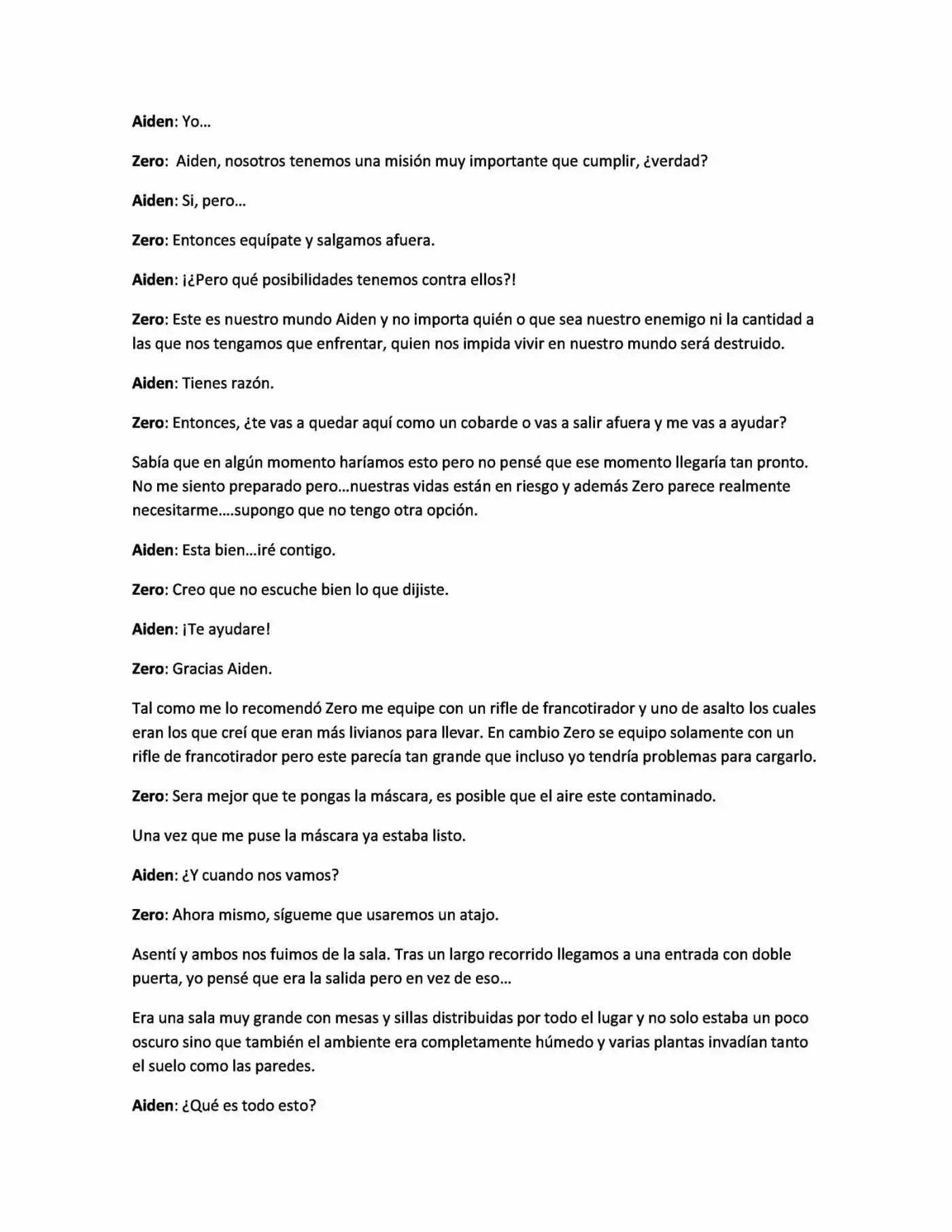 ONE AGAINST A WORLD (Novela) - Capítulo 4 - Página 4 - LectorTMOo