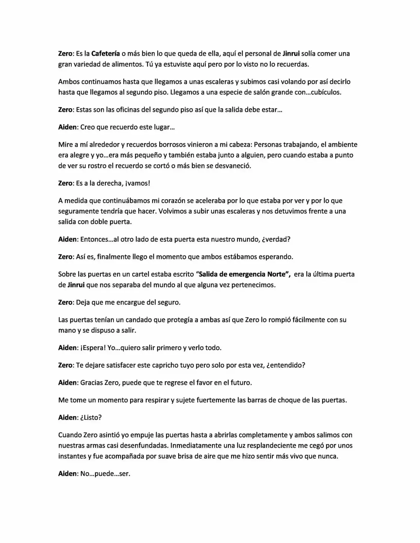 ONE AGAINST A WORLD (Novela) - Capítulo 4 - Página 5 - LectorTMOo