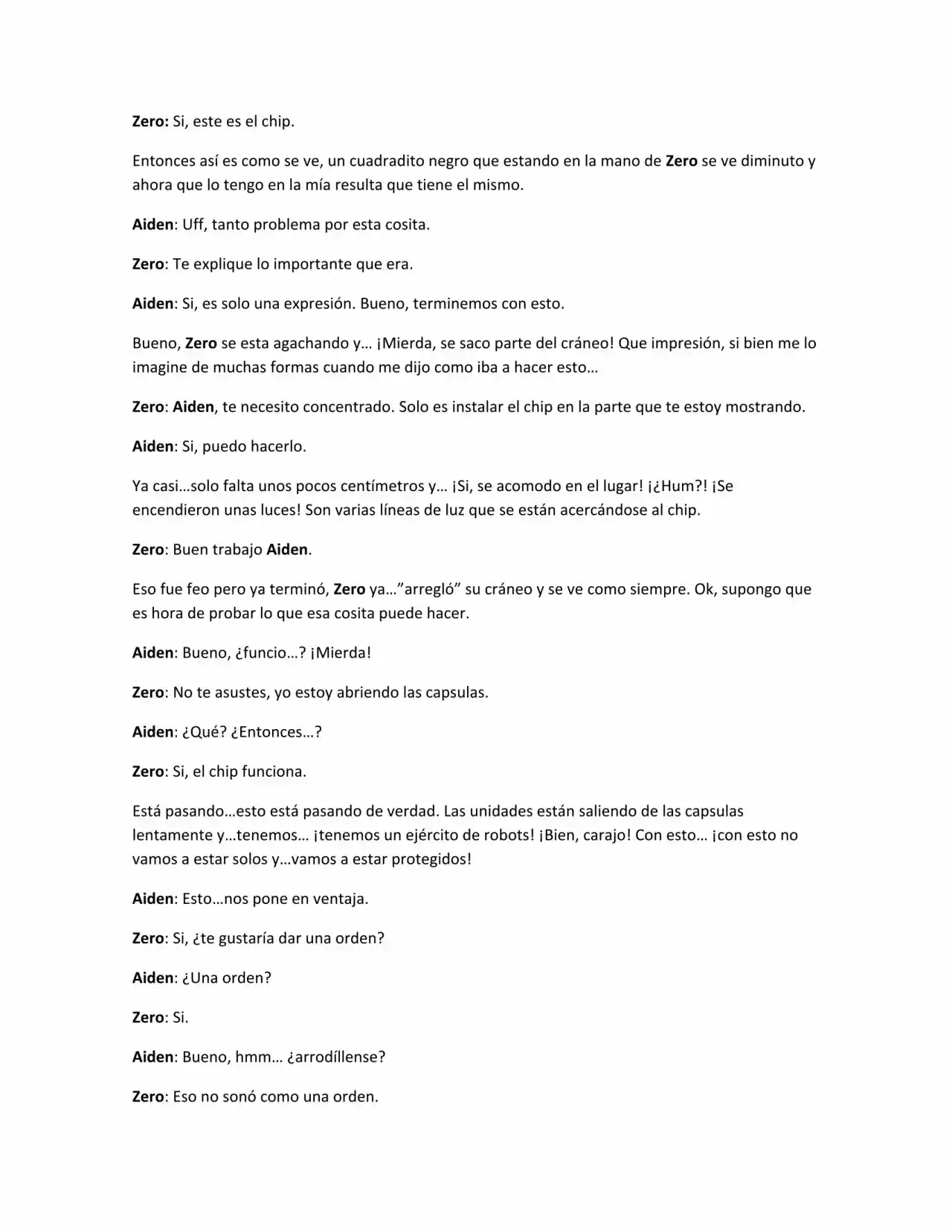 ONE AGAINST A WORLD (Novela) - Capítulo 7 - Página 4 - LectorTMOo