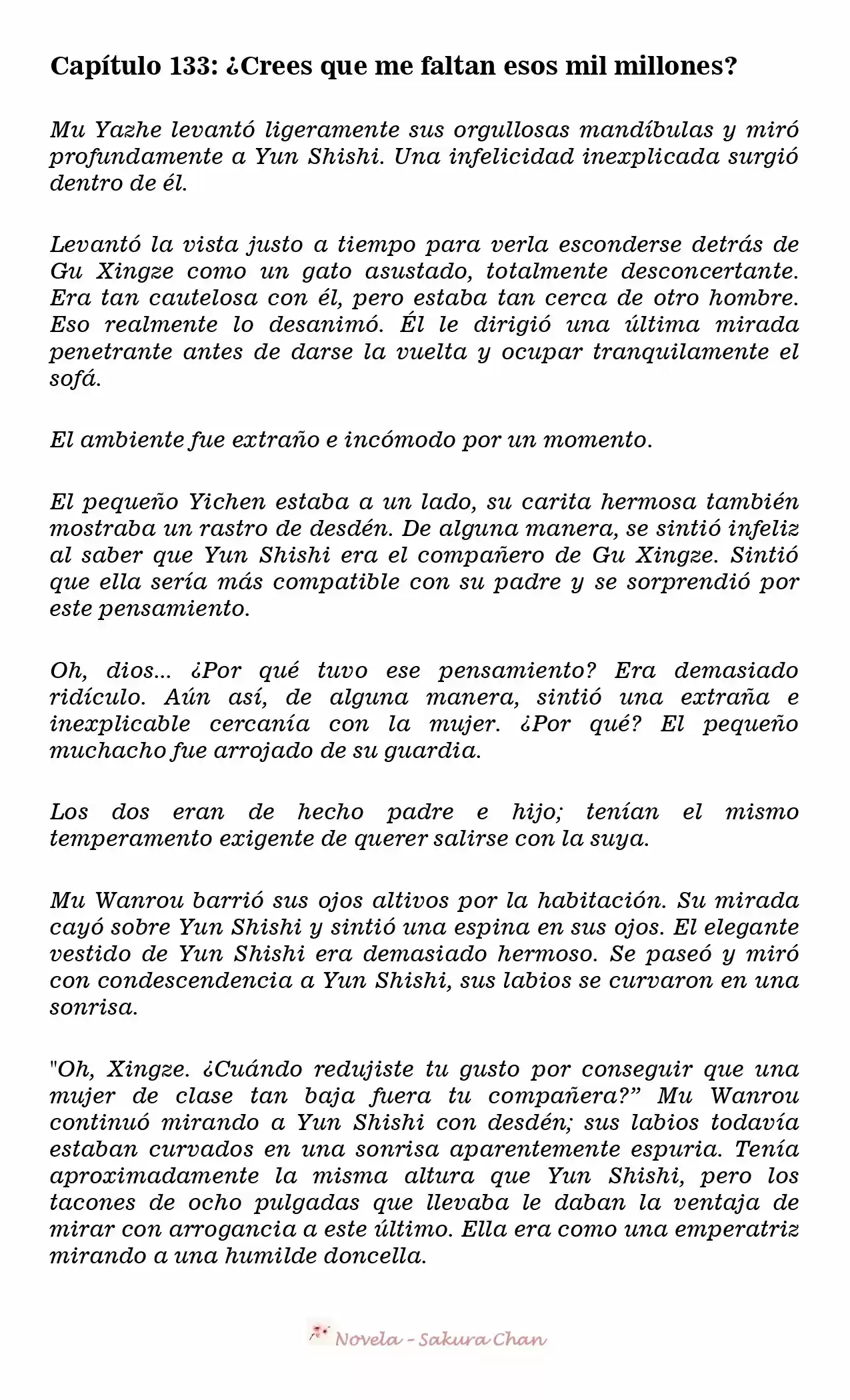 One Birth Two Treasures: The Billionaire's Sweet Love (Novela) - Capítulo 133 - Página 2 - LectorTMOo