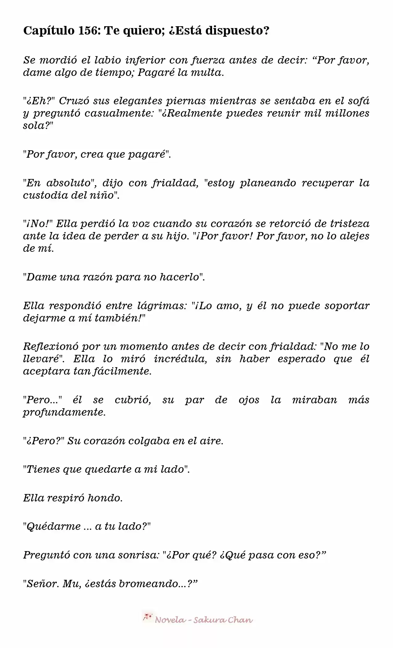 One Birth Two Treasures: The Billionaire's Sweet Love (Novela) - Capítulo 156 - Página 2 - LectorTMOo