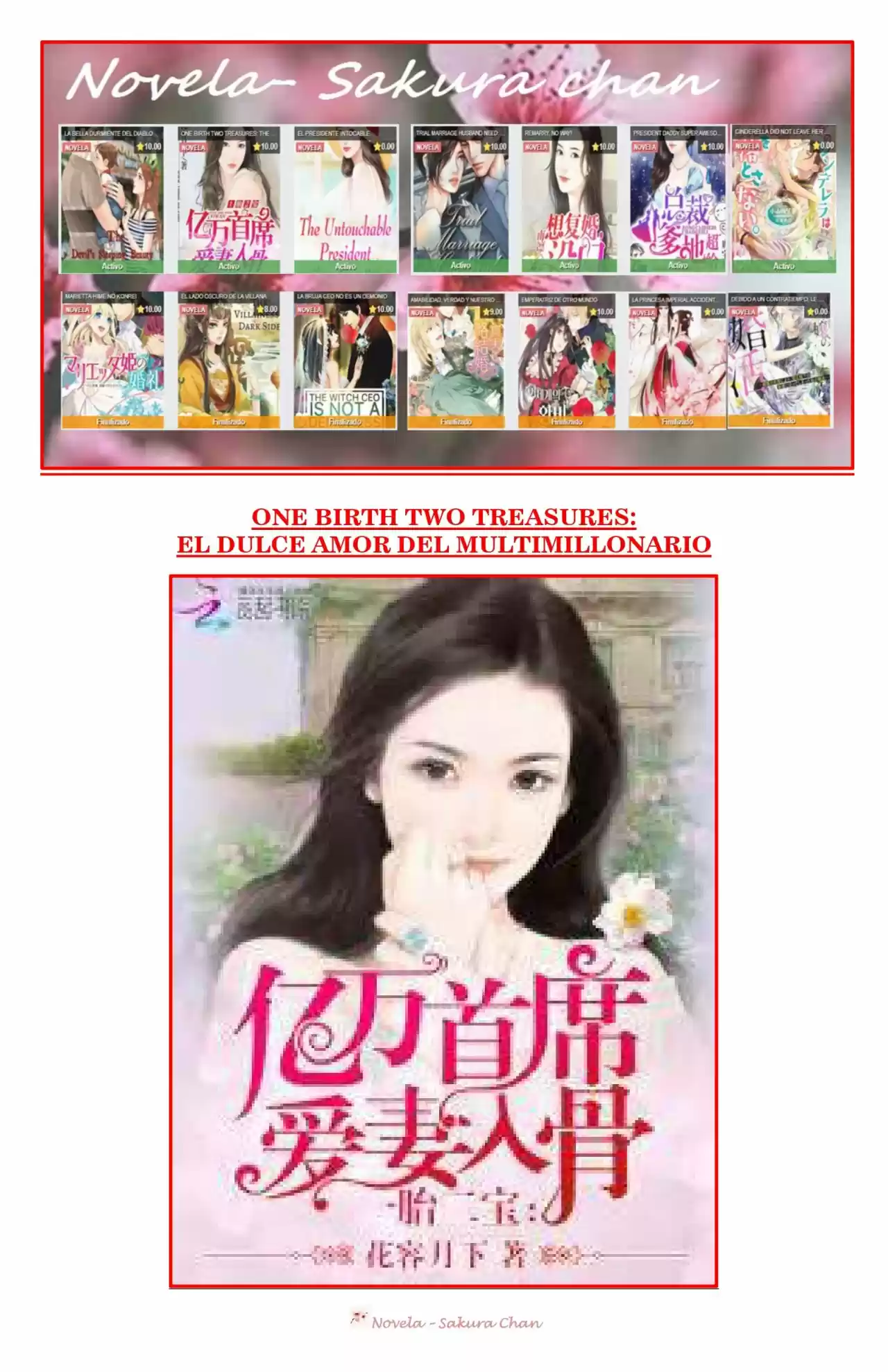 One Birth Two Treasures: The Billionaire's Sweet Love (Novela) - Capítulo 165 - Página 1 - LectorTMOo
