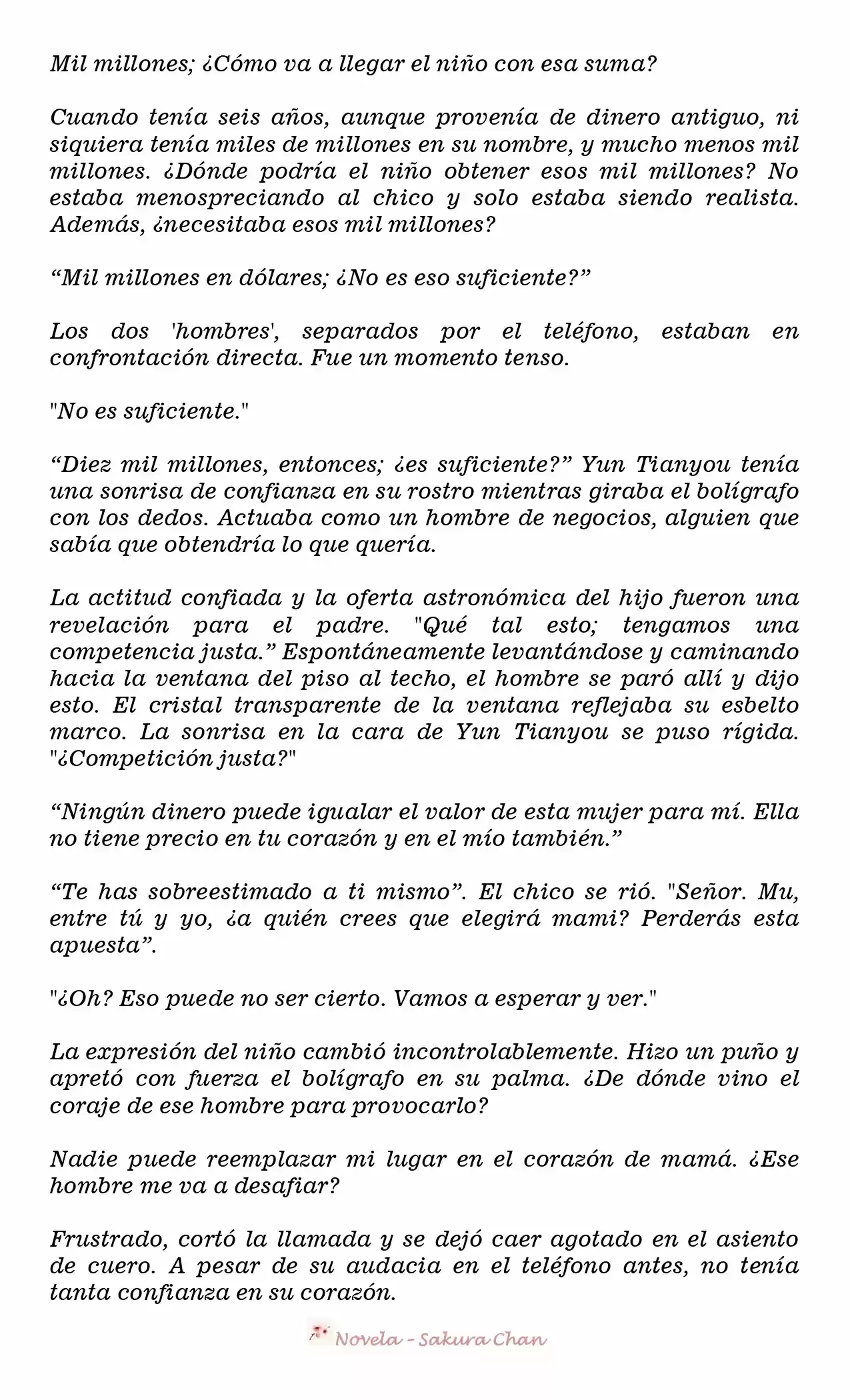 One Birth Two Treasures: The Billionaire's Sweet Love (Novela) - Capítulo 212 - Página 3 - LectorTMOo