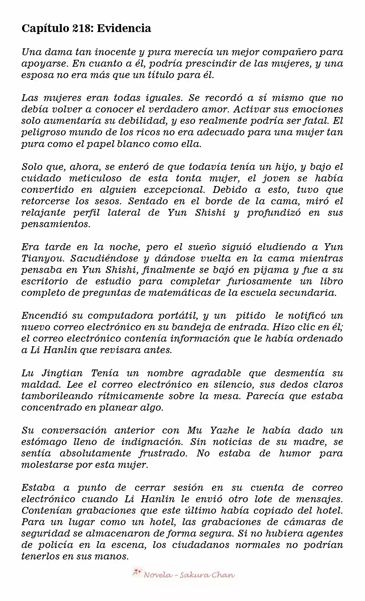One Birth Two Treasures: The Billionaire's Sweet Love (Novela) - Capítulo 218 - Página 2 - LectorTMOo