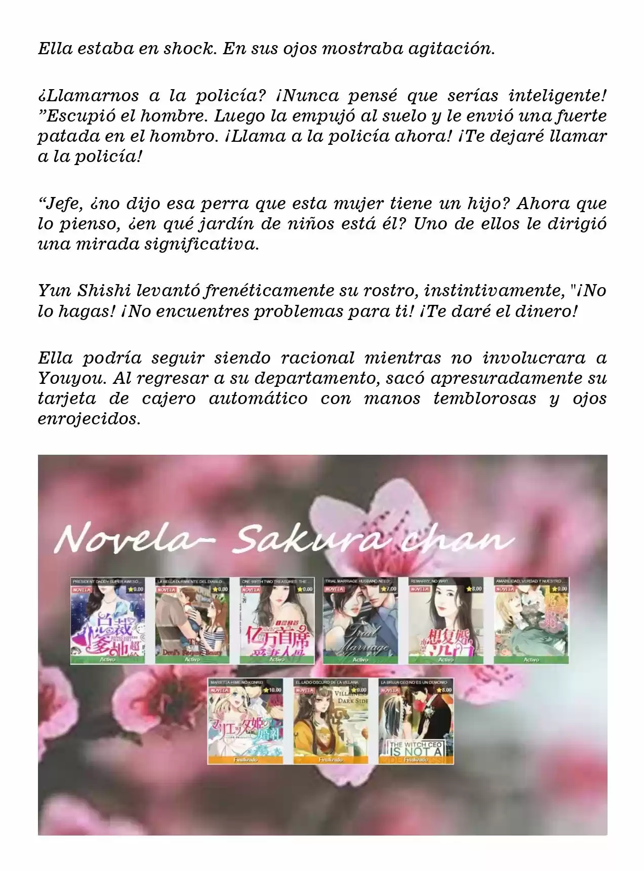 One Birth Two Treasures: The Billionaire's Sweet Love (Novela) - Capítulo 23 - Página 3 - LectorTMOo