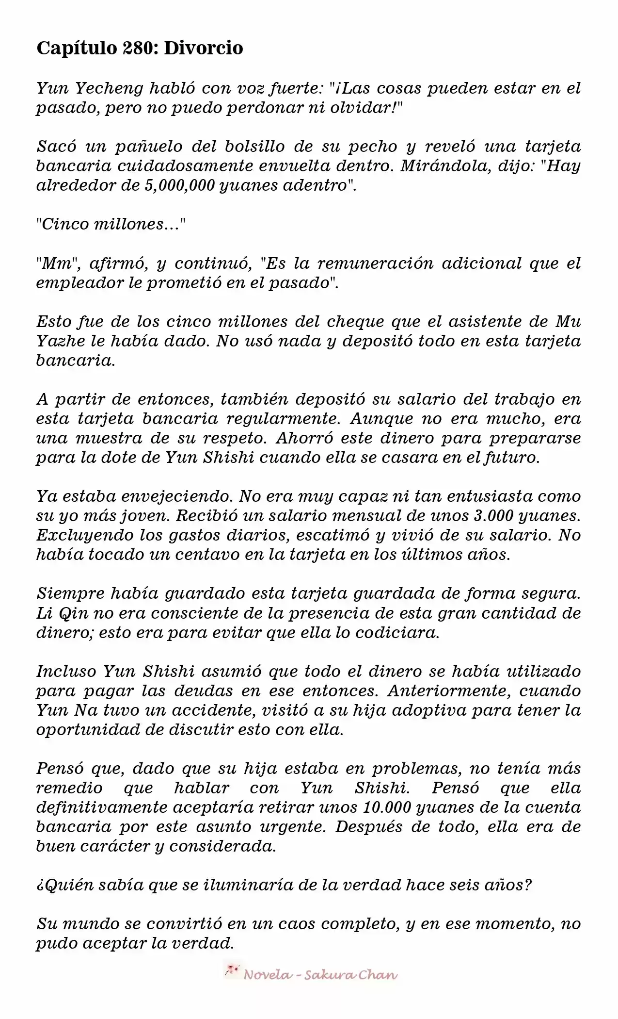 One Birth Two Treasures: The Billionaire's Sweet Love (Novela) - Capítulo 280 - Página 2 - LectorTMOo
