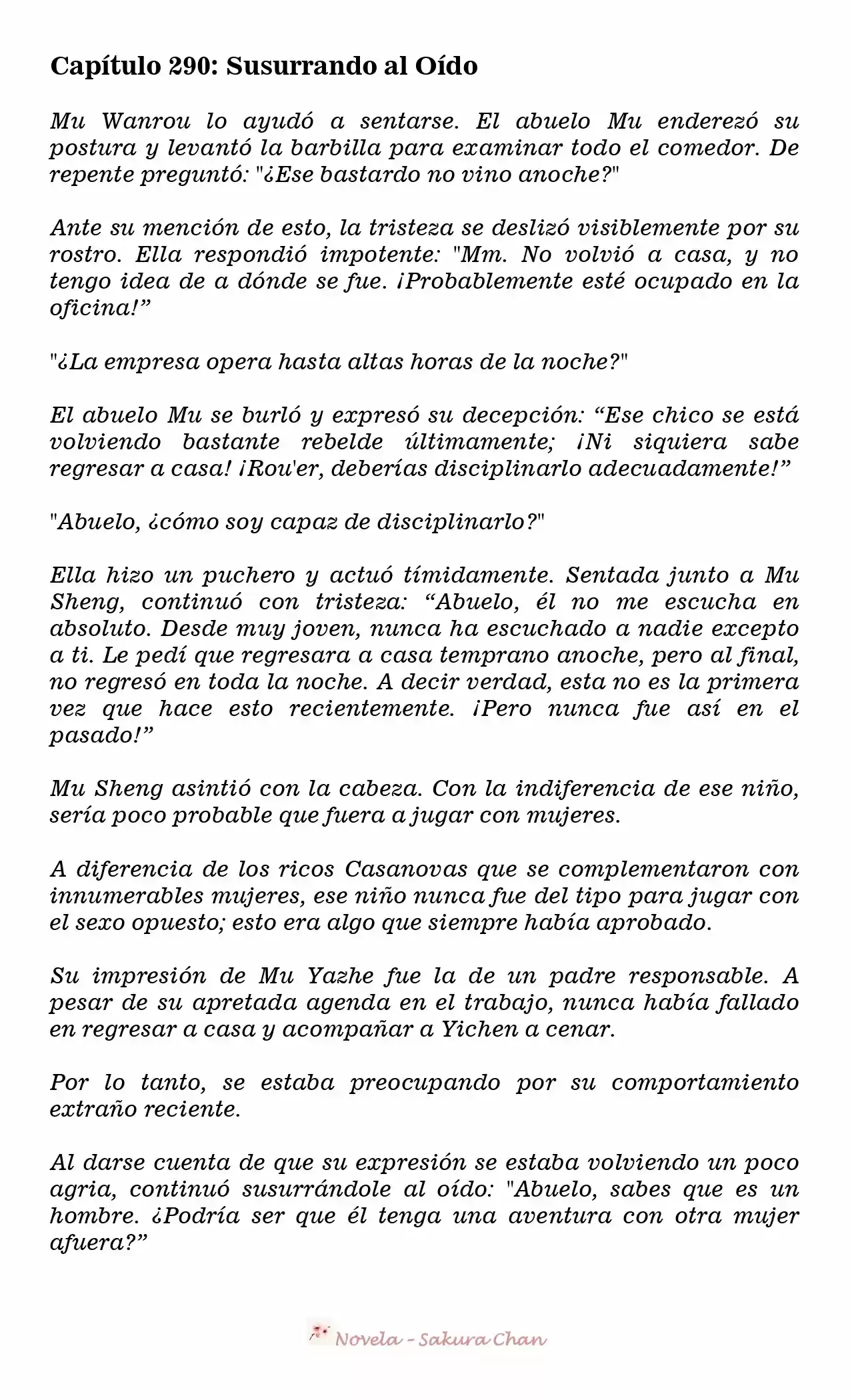 One Birth Two Treasures: The Billionaire's Sweet Love (Novela) - Capítulo 290 - Página 2 - LectorTMOo
