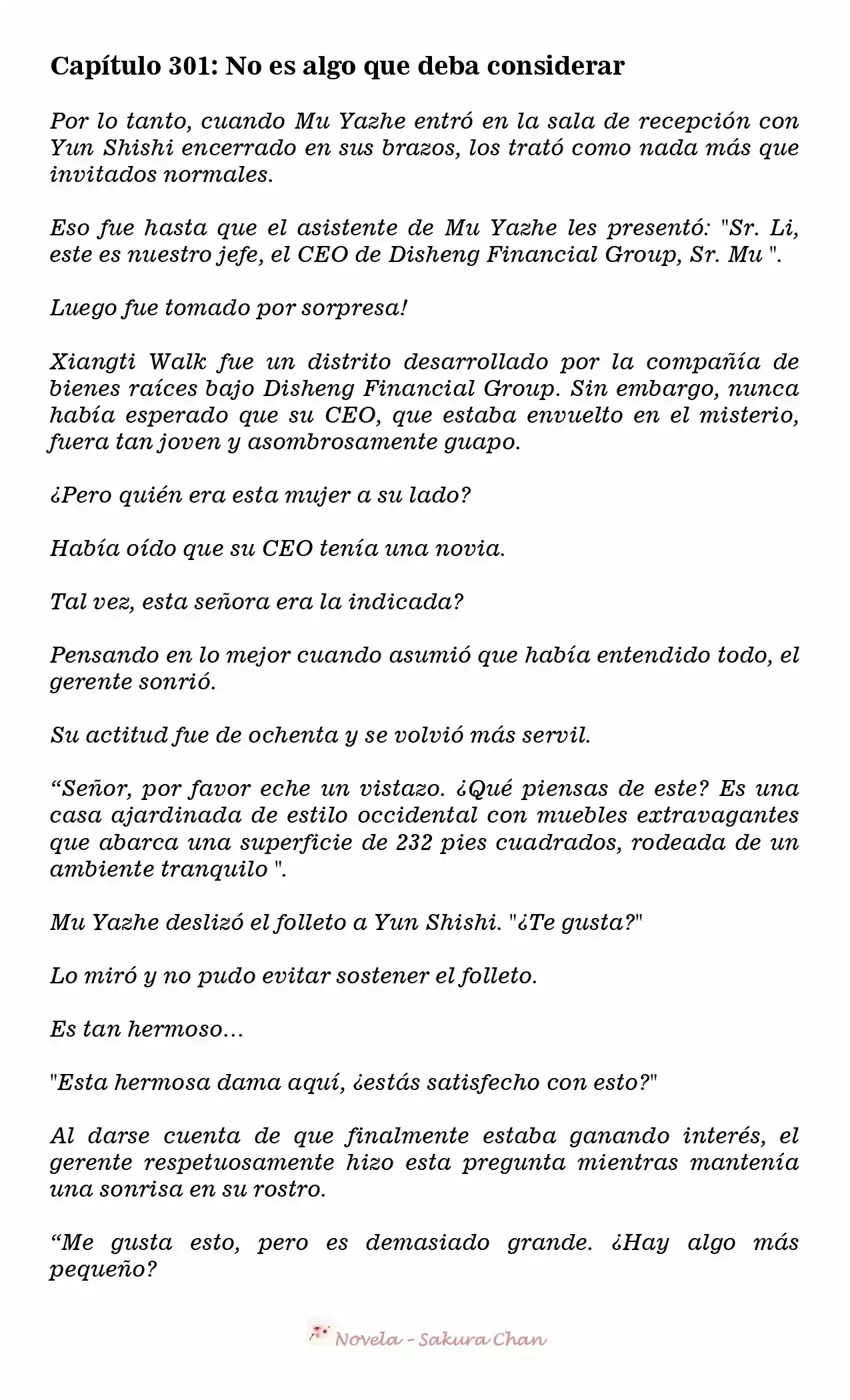 One Birth Two Treasures: The Billionaire's Sweet Love (Novela) - Capítulo 301 - Página 2 - LectorTMOo