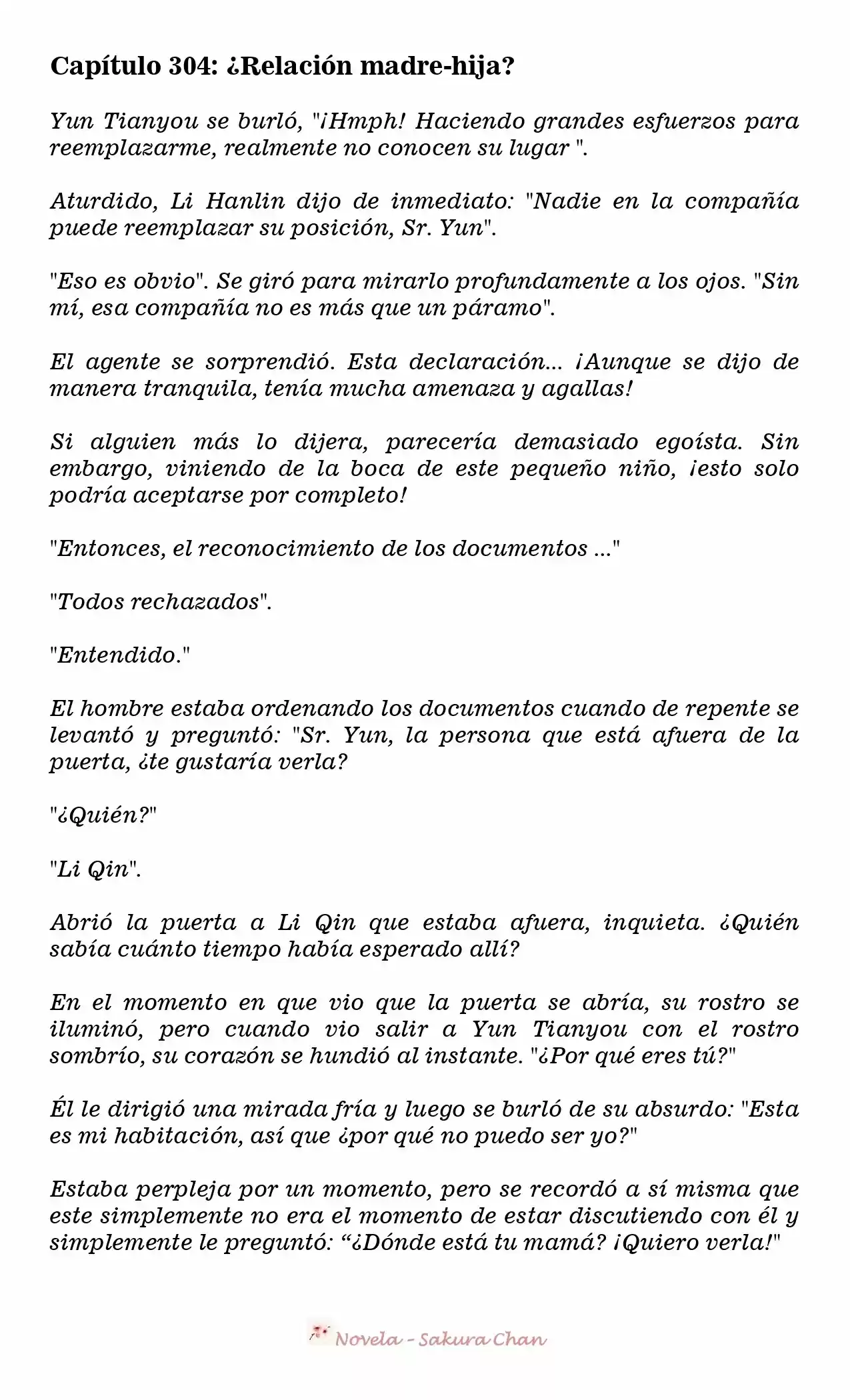 One Birth Two Treasures: The Billionaire's Sweet Love (Novela) - Capítulo 304 - Página 2 - LectorTMOo