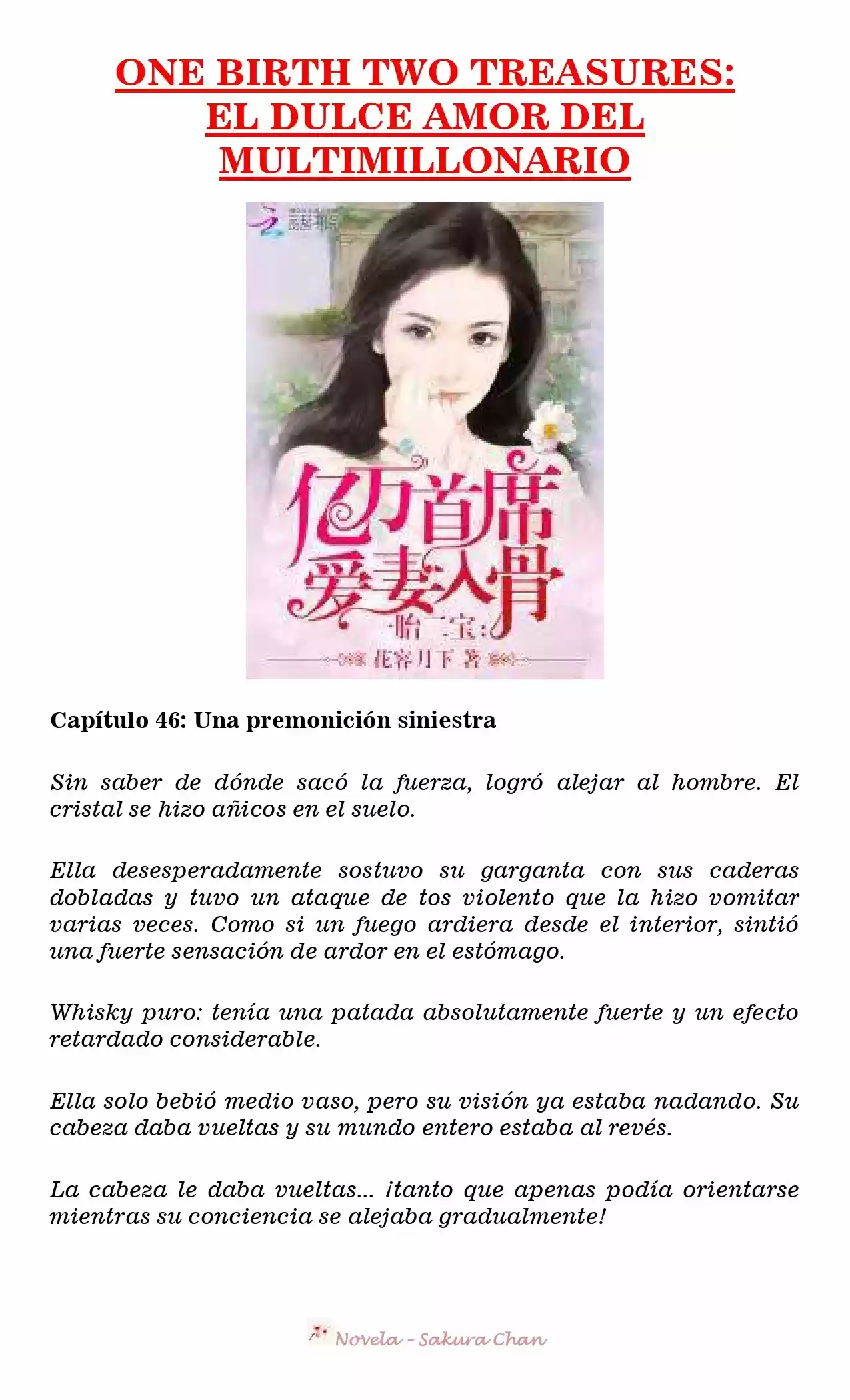 One Birth Two Treasures: The Billionaire's Sweet Love (Novela) - Capítulo 46 - Página 1 - LectorTMOo