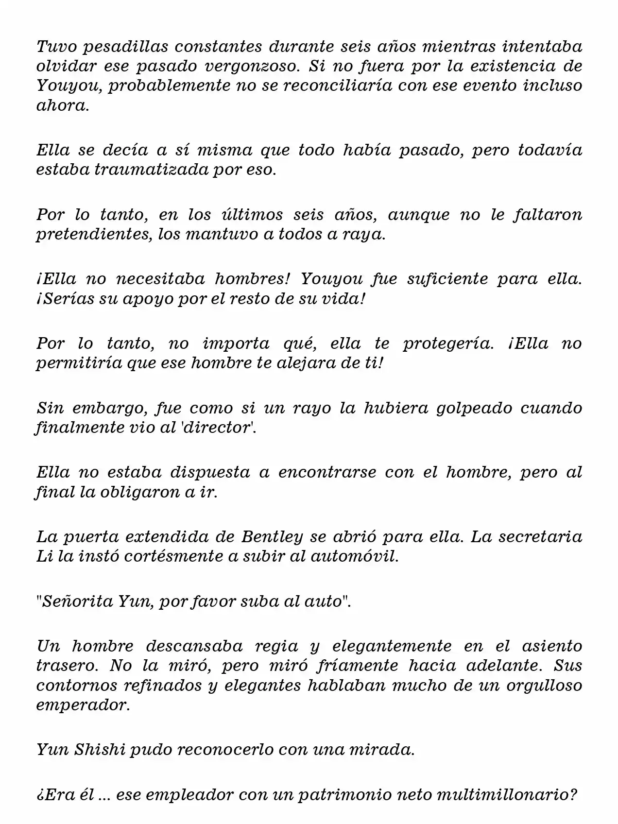 One Birth Two Treasures: The Billionaire's Sweet Love (Novela) - Capítulo 58 - Página 3 - LectorTMOo