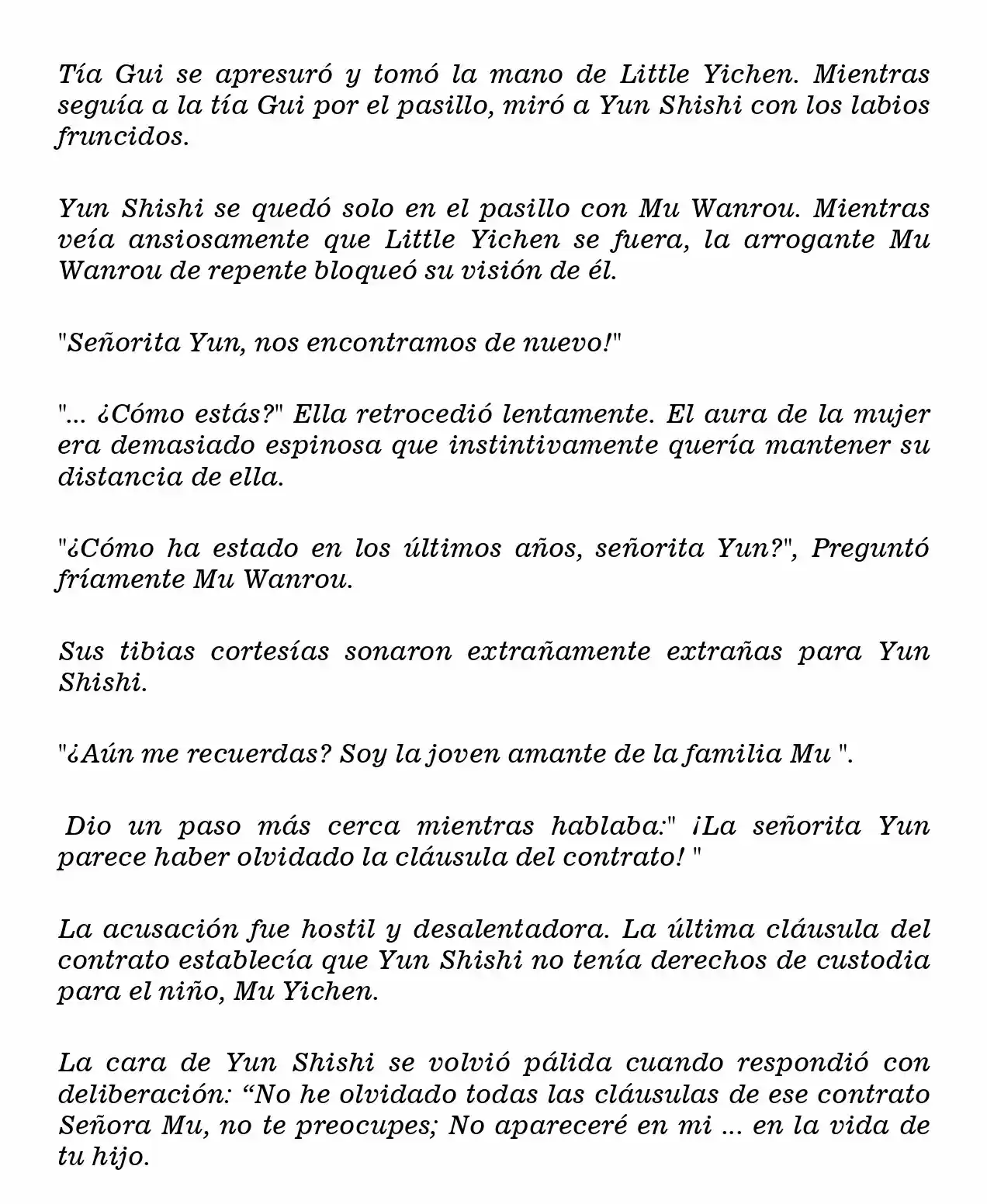 One Birth Two Treasures: The Billionaire's Sweet Love (Novela) - Capítulo 76 - Página 3 - LectorTMOo