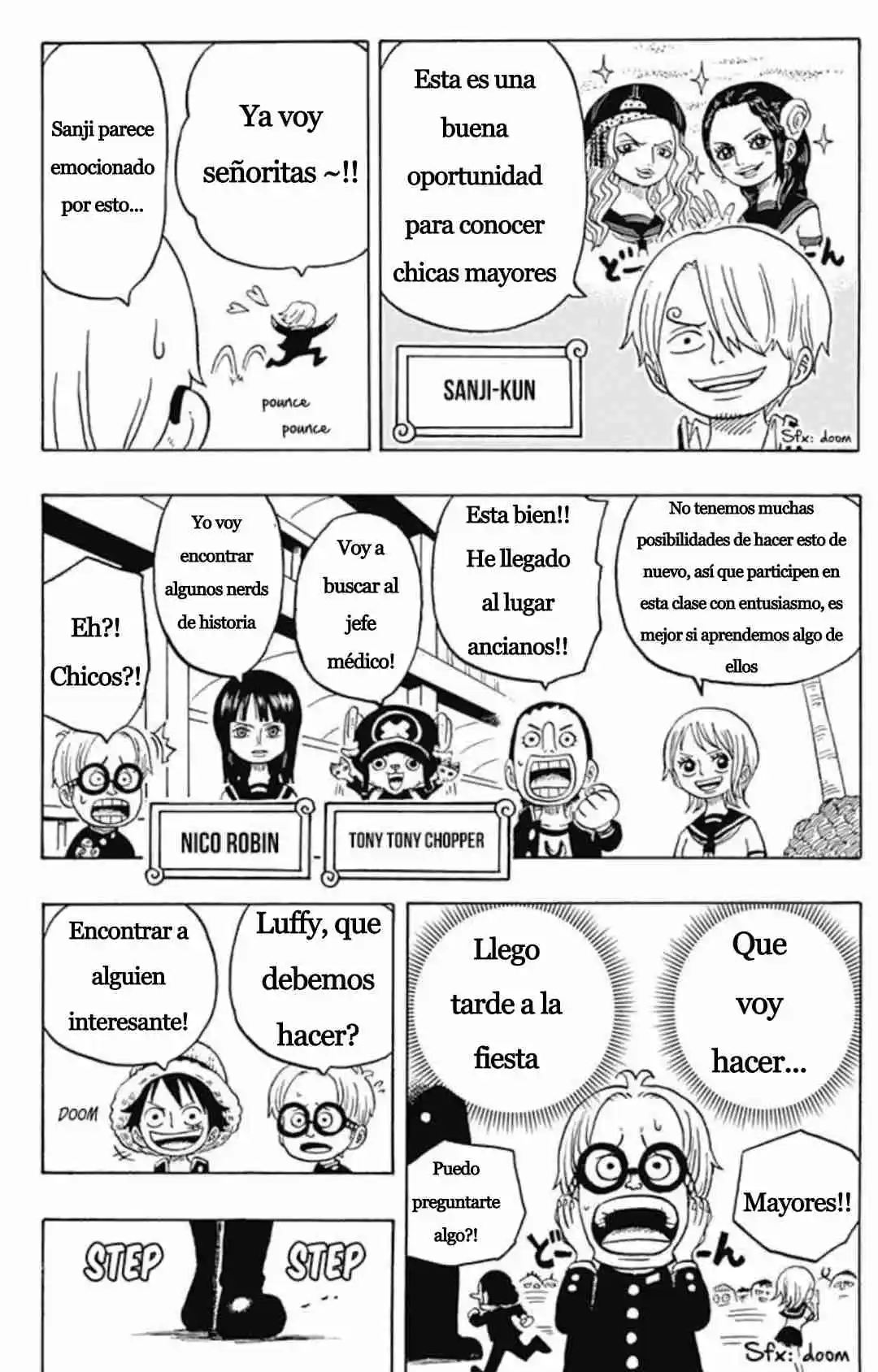 One Piece Academy - Capítulo 6 - Página 8 - LectorTMOo