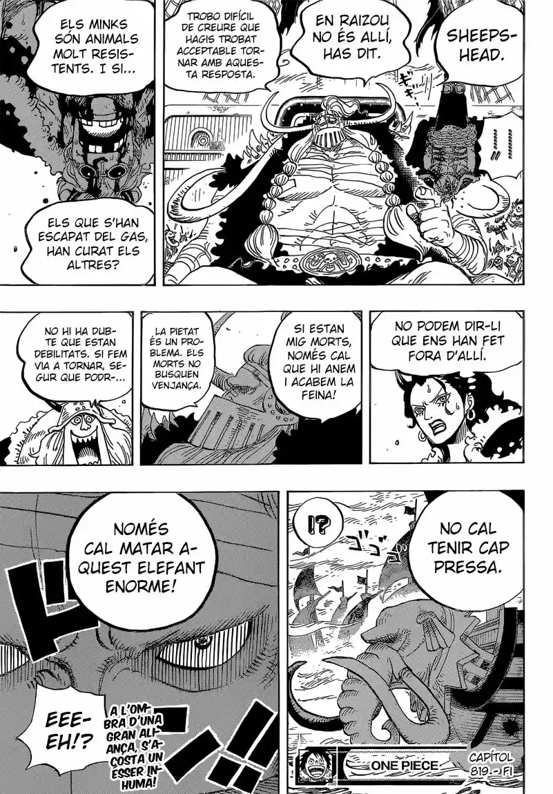 One Piece (Català) - Capítulo 819 - Página 17 - LectorTMOo