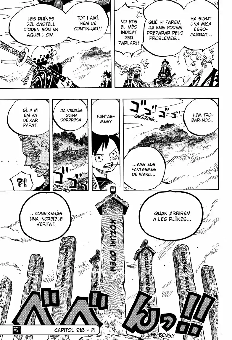 One Piece (Català) - Capítulo 918 - Página 16 - LectorTMOo