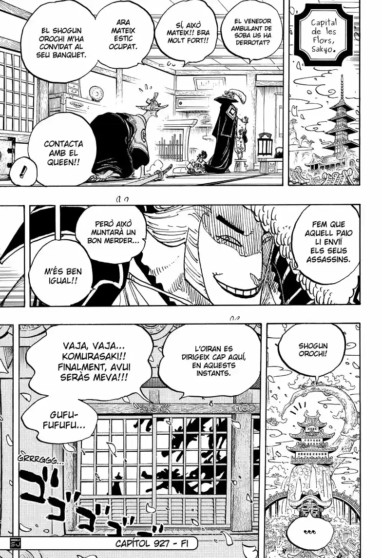 One Piece (Català) - Capítulo 927 - Página 15 - LectorTMOo