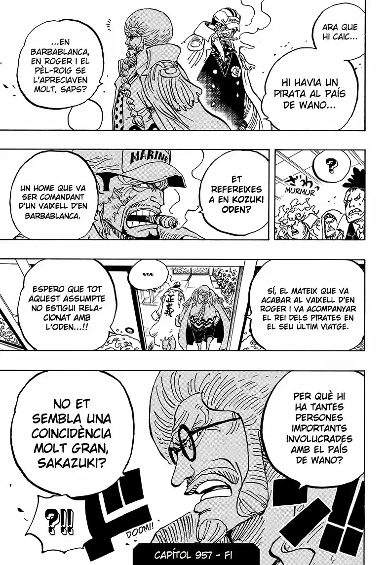 One Piece (Català) - Capítulo 957 - Página 18 - LectorTMOo