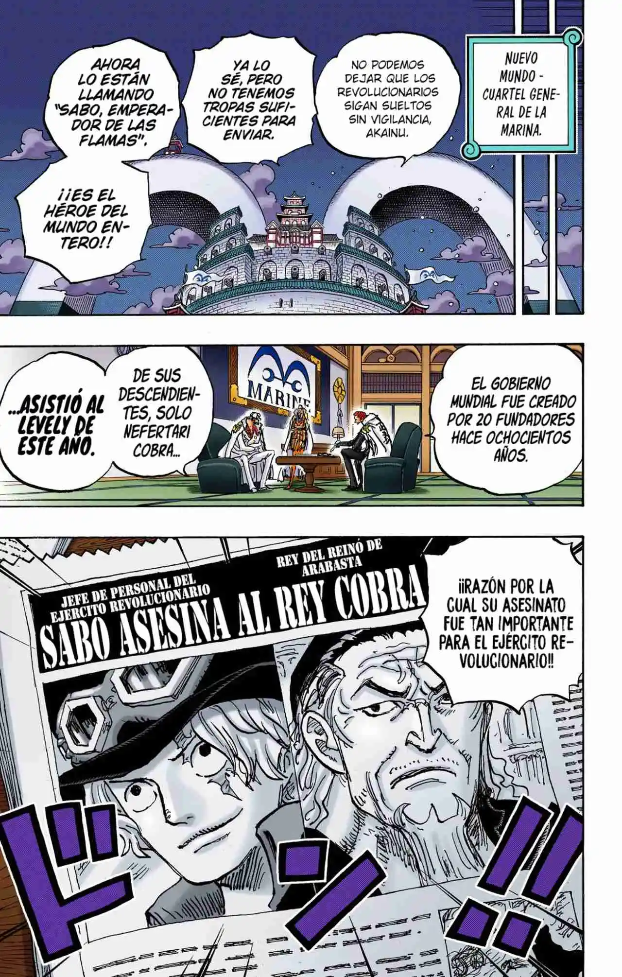 One Piece (full Color) - Capítulo 1054 - Página 12 - LectorTMOo