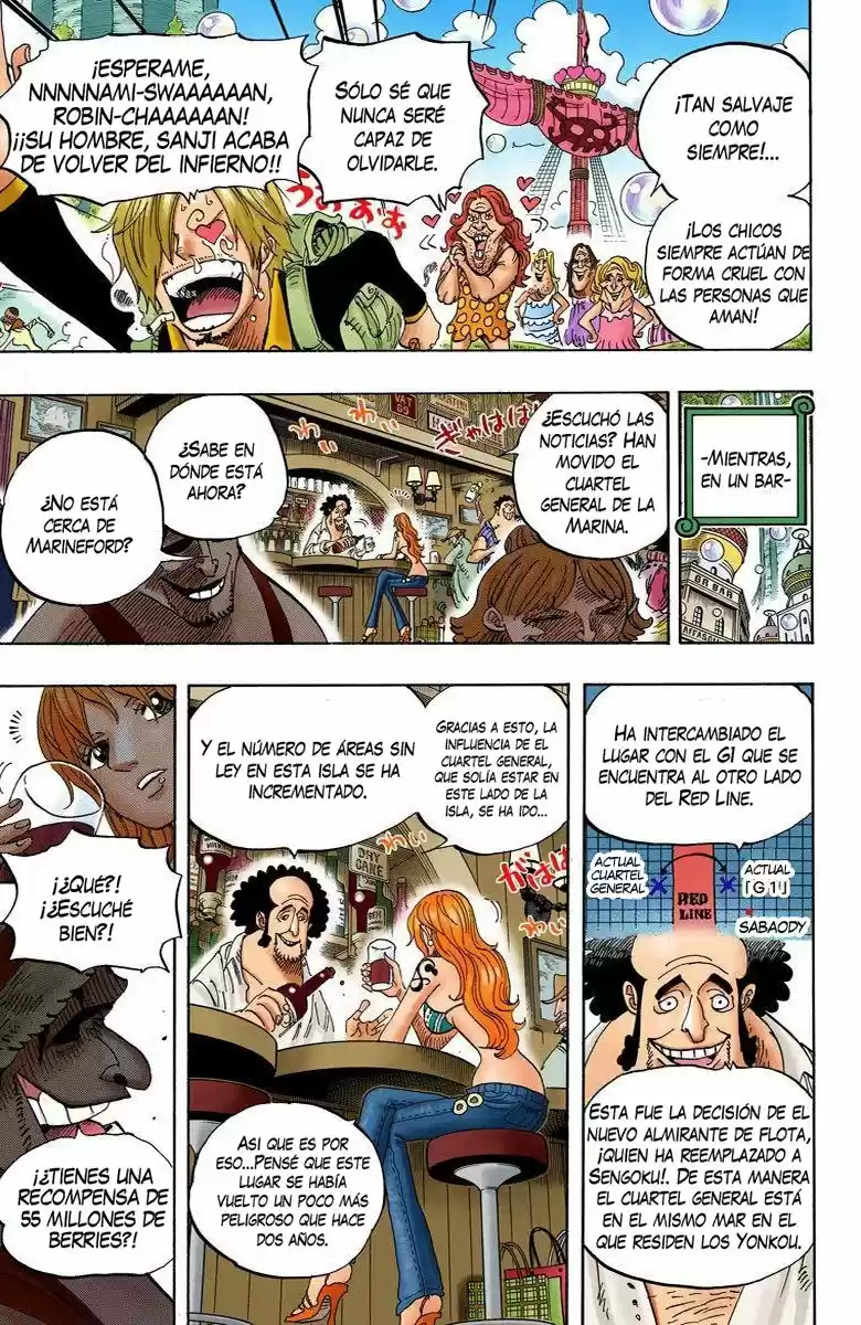 One Piece (full Color) - Capítulo 598 - Página 8 - LectorTMOo