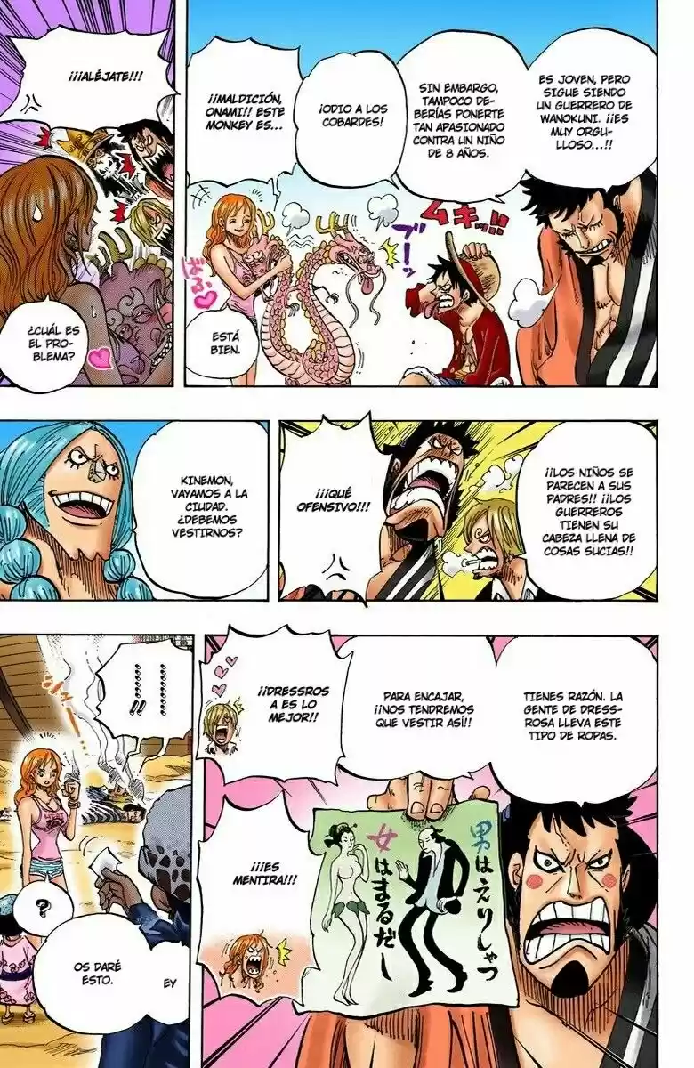 One Piece (full Color) capítulo 701 página 6