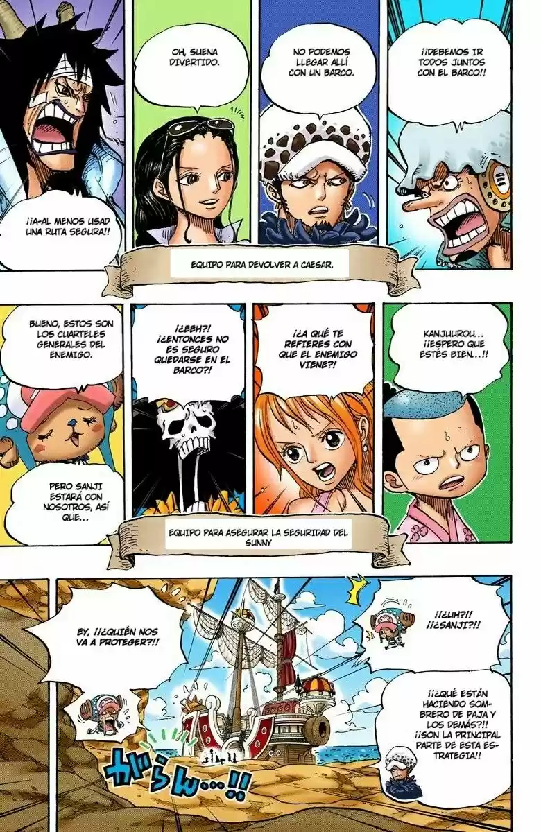 One Piece (full Color) capítulo 701 página 8