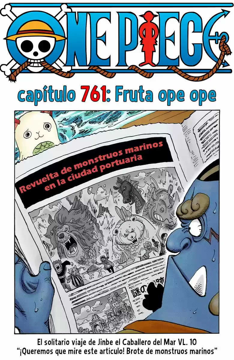 One Piece (full Color) capítulo 761 página 1